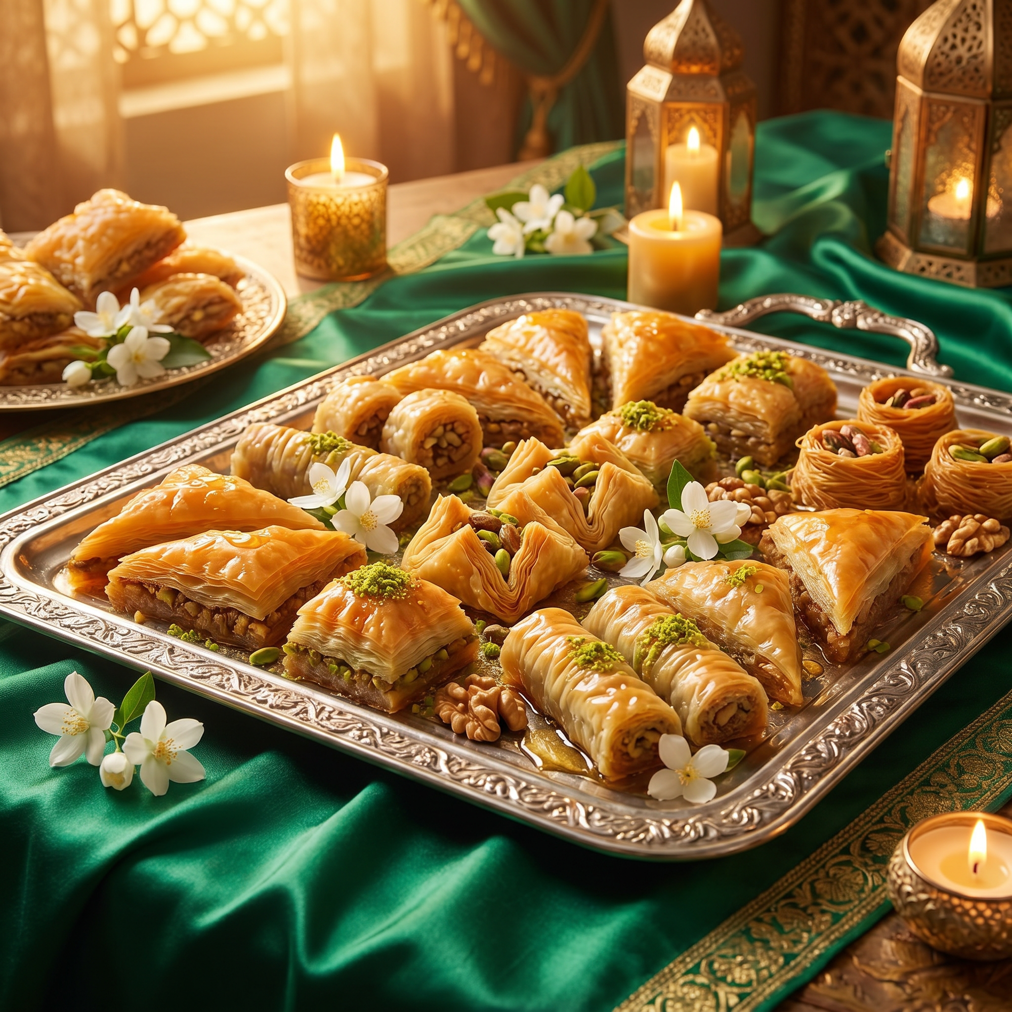 Bandeja Surtida de Baklava Árabe — 400 gr.
