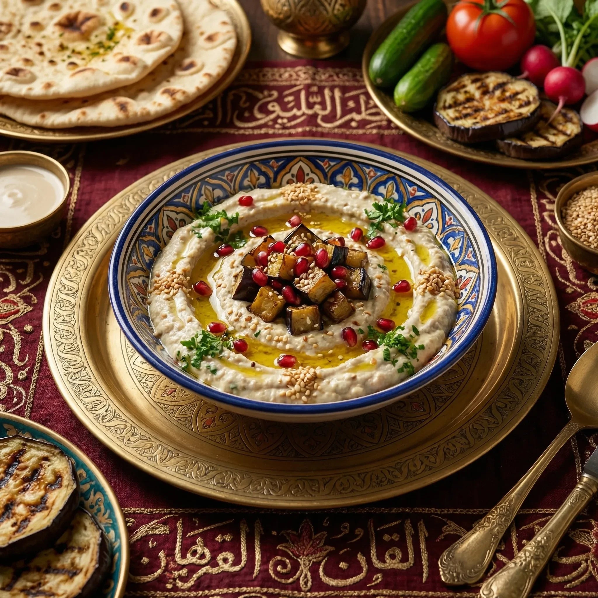 Baba Ganoush – Puré de Berenjena con Tahini Four Seasons 400g