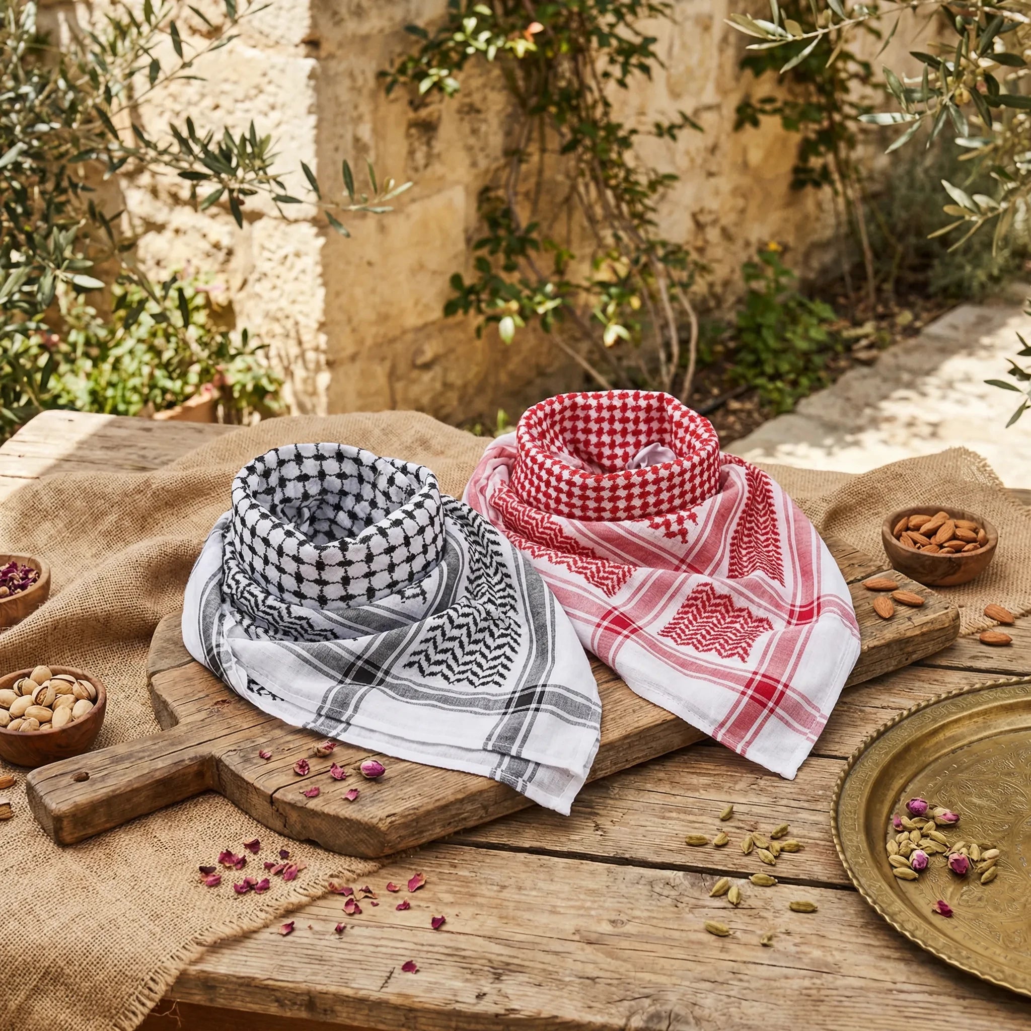 Pañuelo Kufiya (Keffiyeh) Palestina