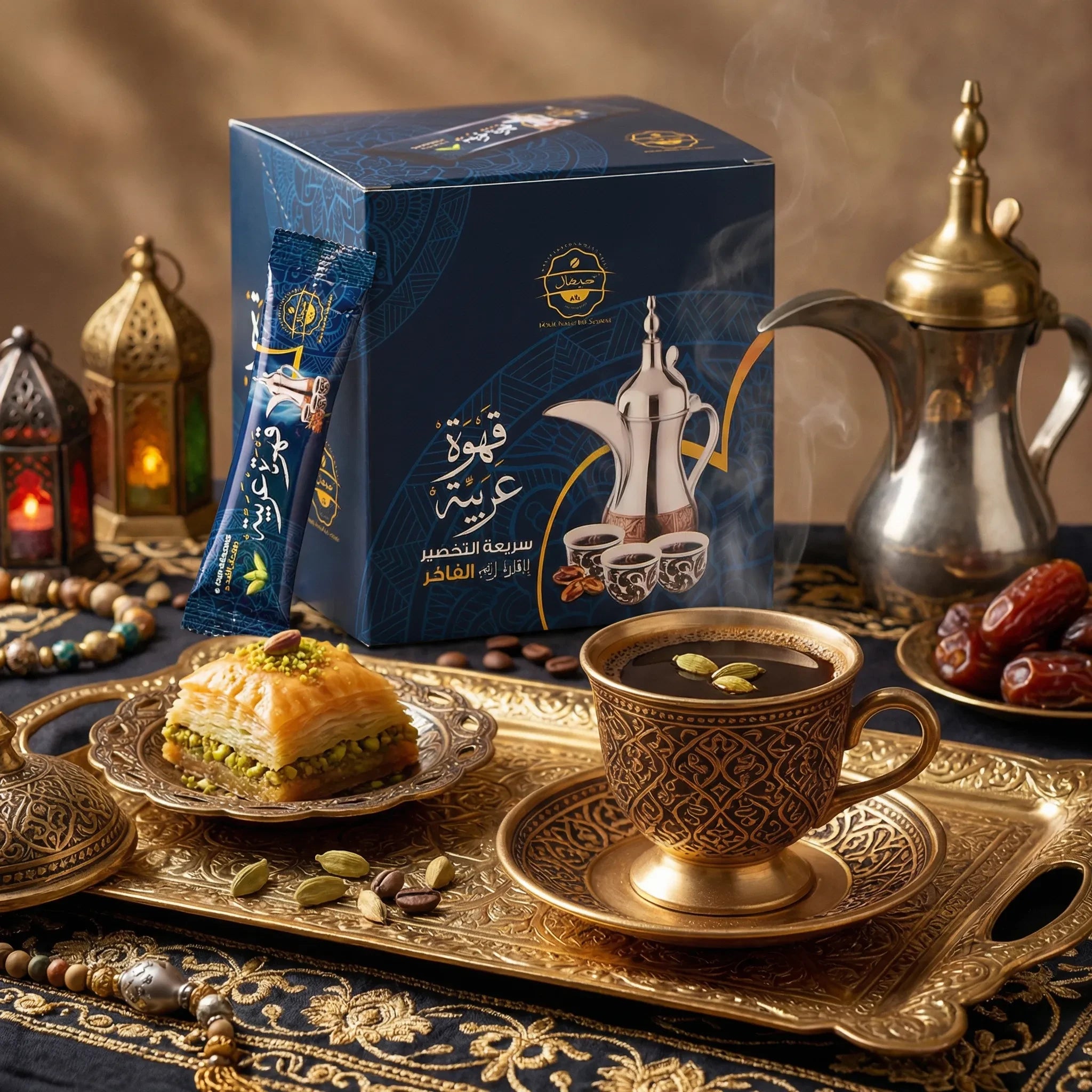 Café Árabe en Sobres Kakule Kahve – قهوة عربية