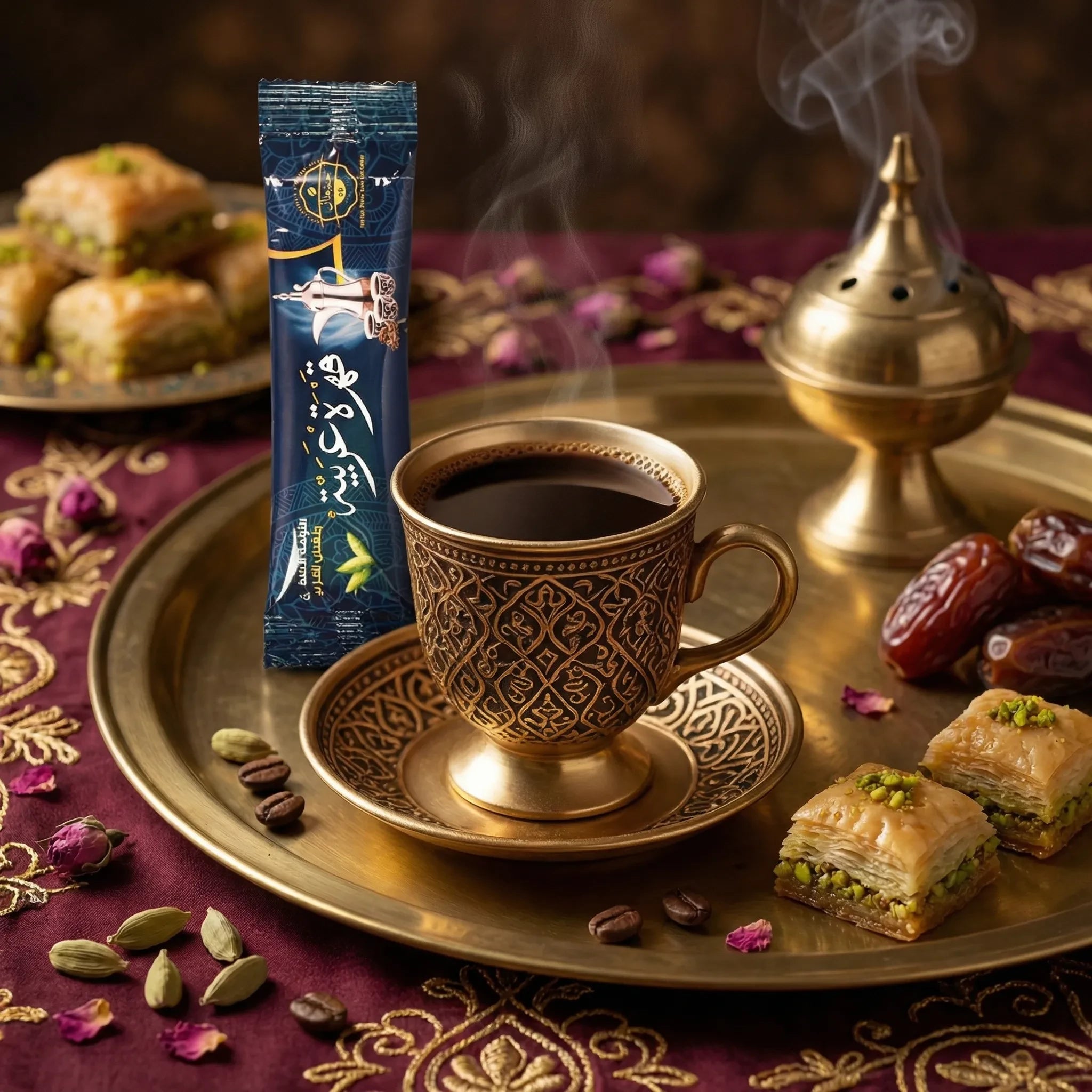 Café Árabe en Sobres Kakule Kahve – قهوة عربية