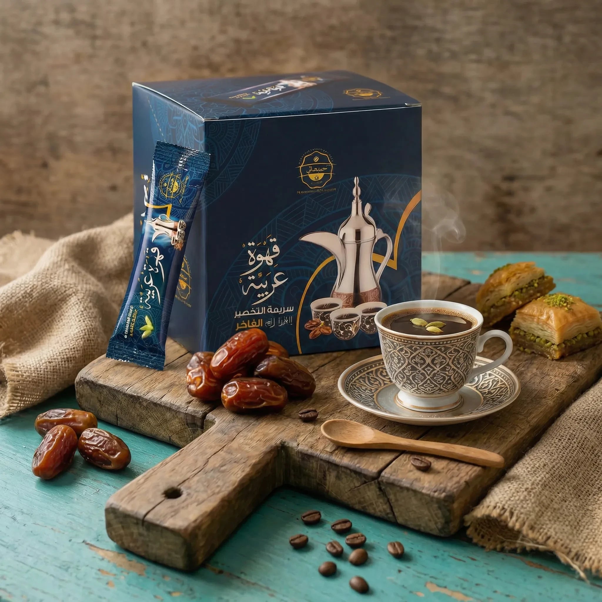 Café Árabe en Sobres Kakule Kahve – قهوة عربية