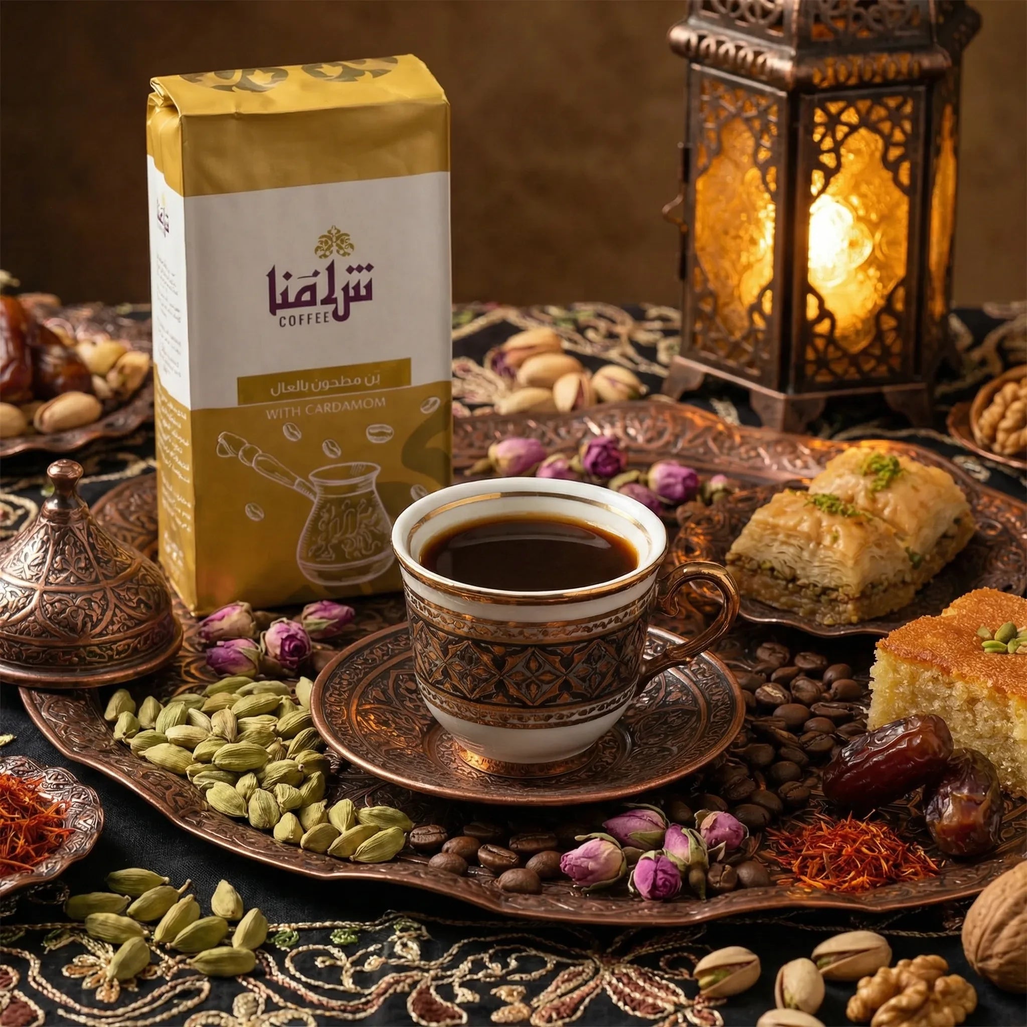 Café Árabe Molido Shammna – Coffee 200g