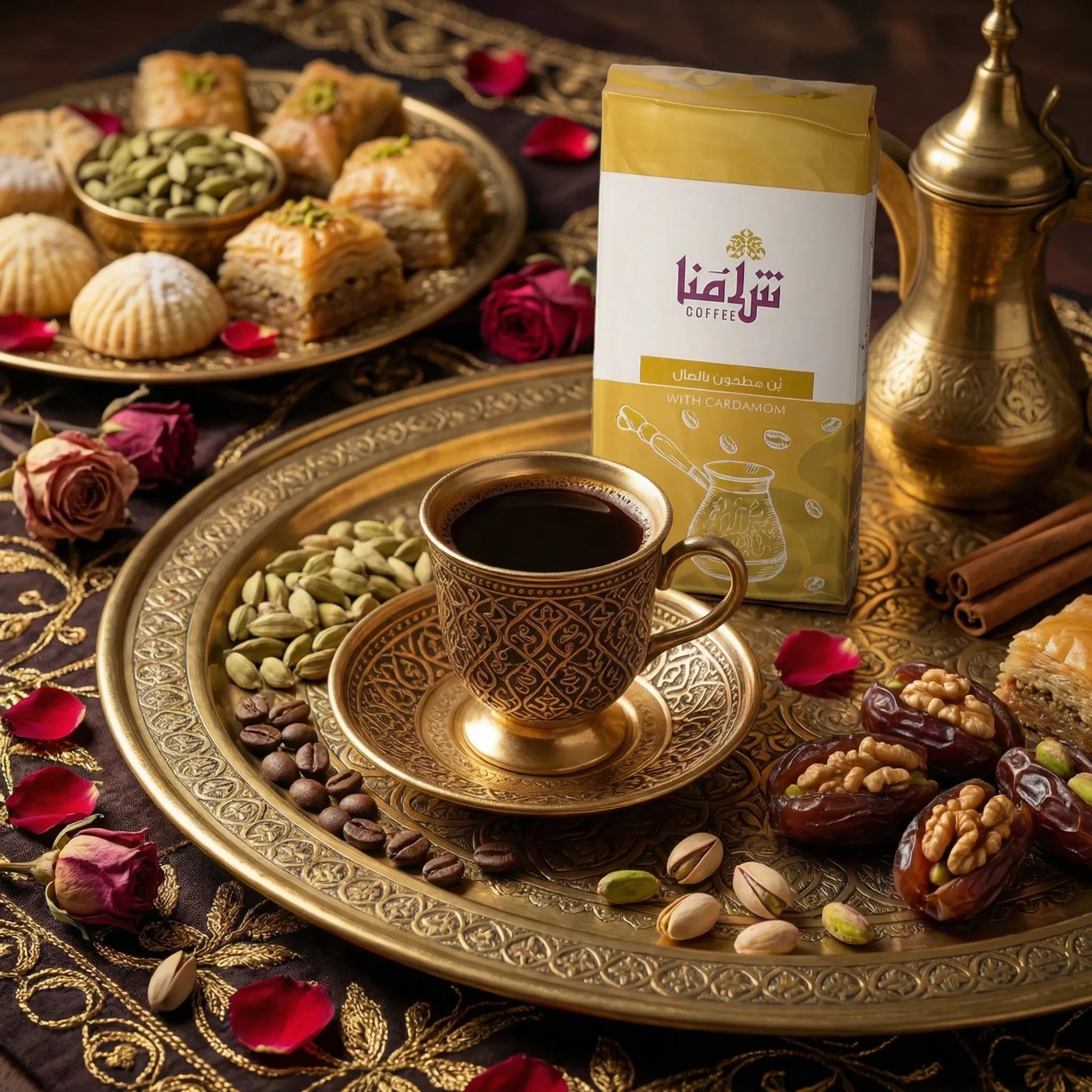 Café Árabe Molido Shammna – Coffee 200g
