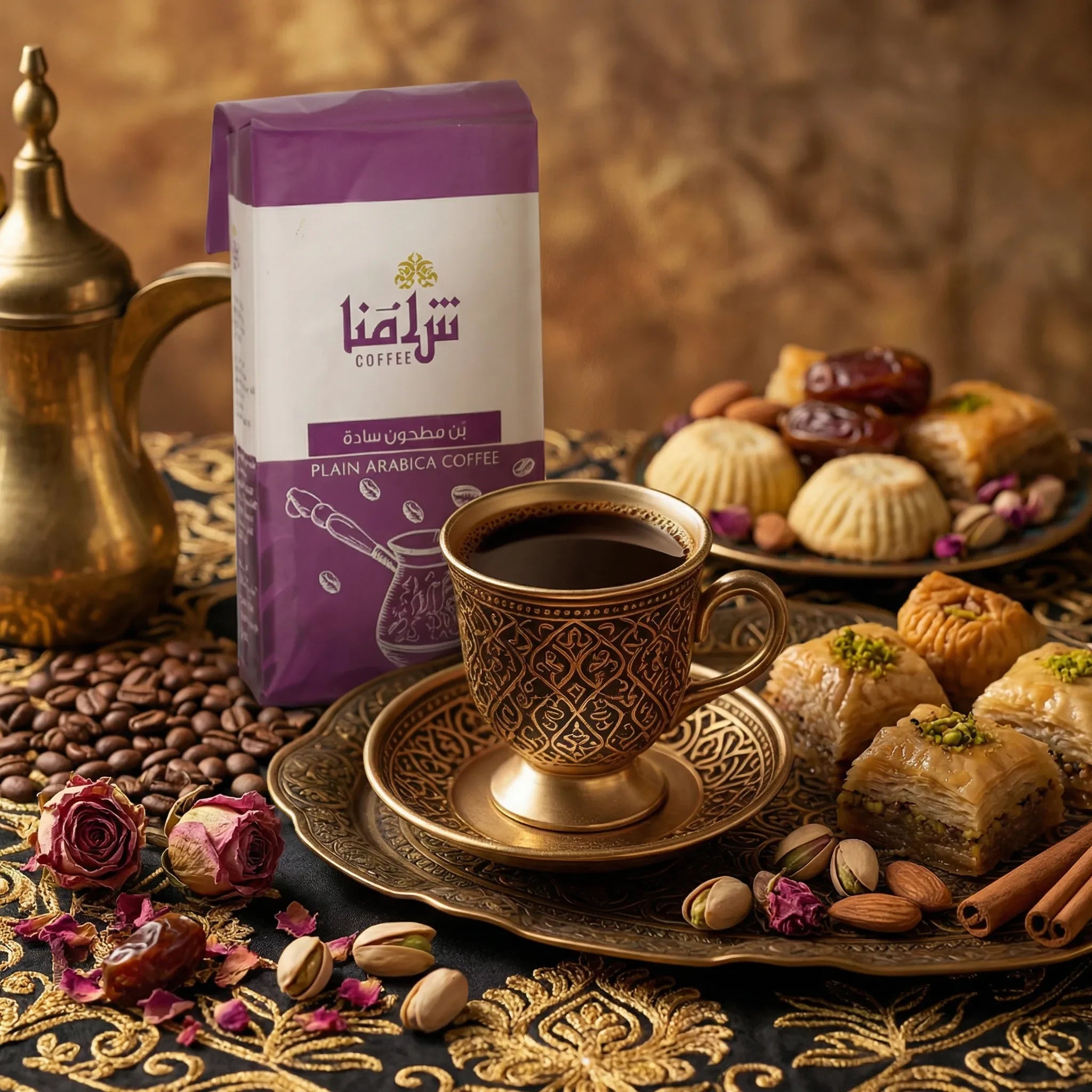 Café Árabe Molido Shammna – Coffee 200g