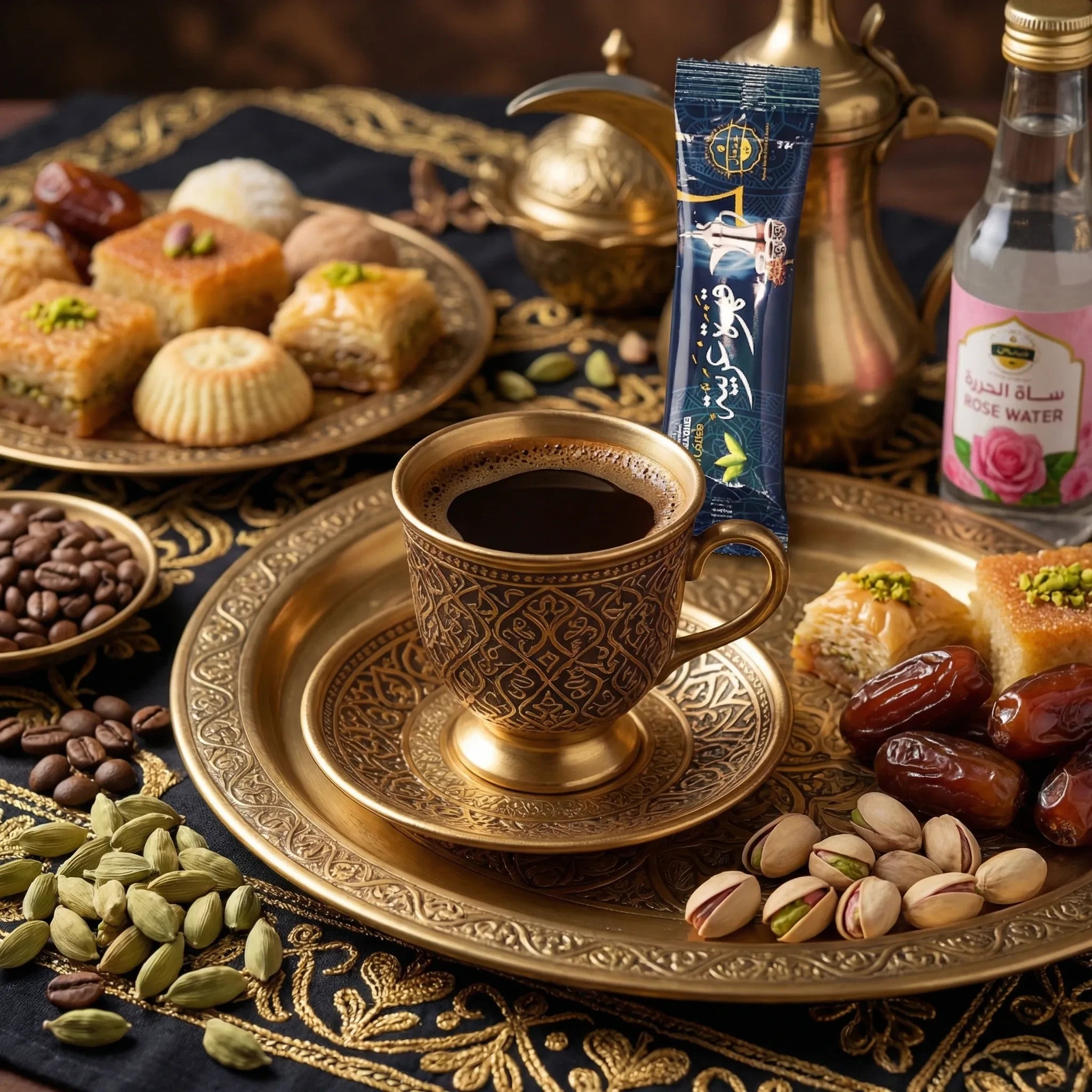 Café Árabe en Sobres Kakule Kahve – قهوة عربية