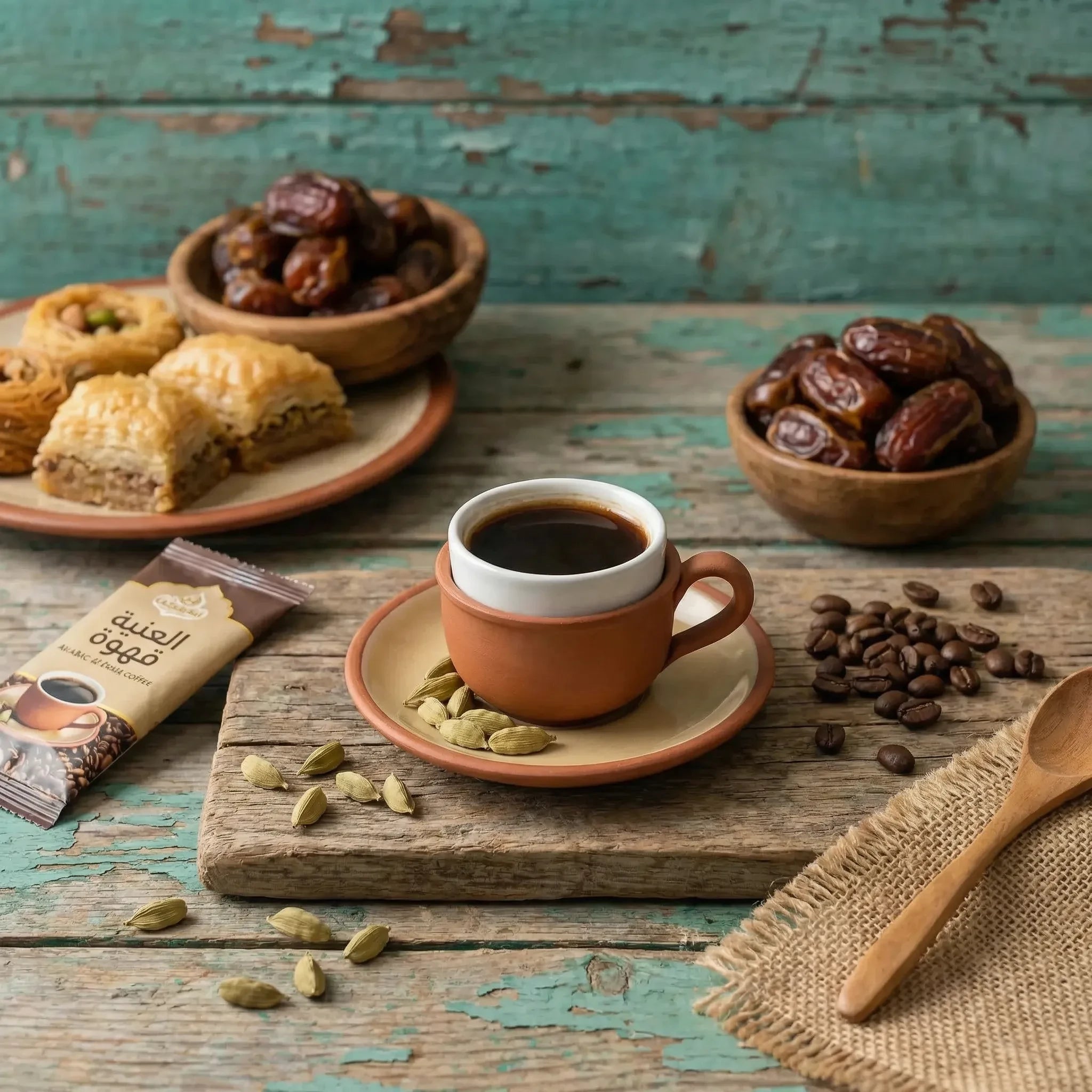 Café Árabe en Sobres Kakule Kahve – قهوة عربية