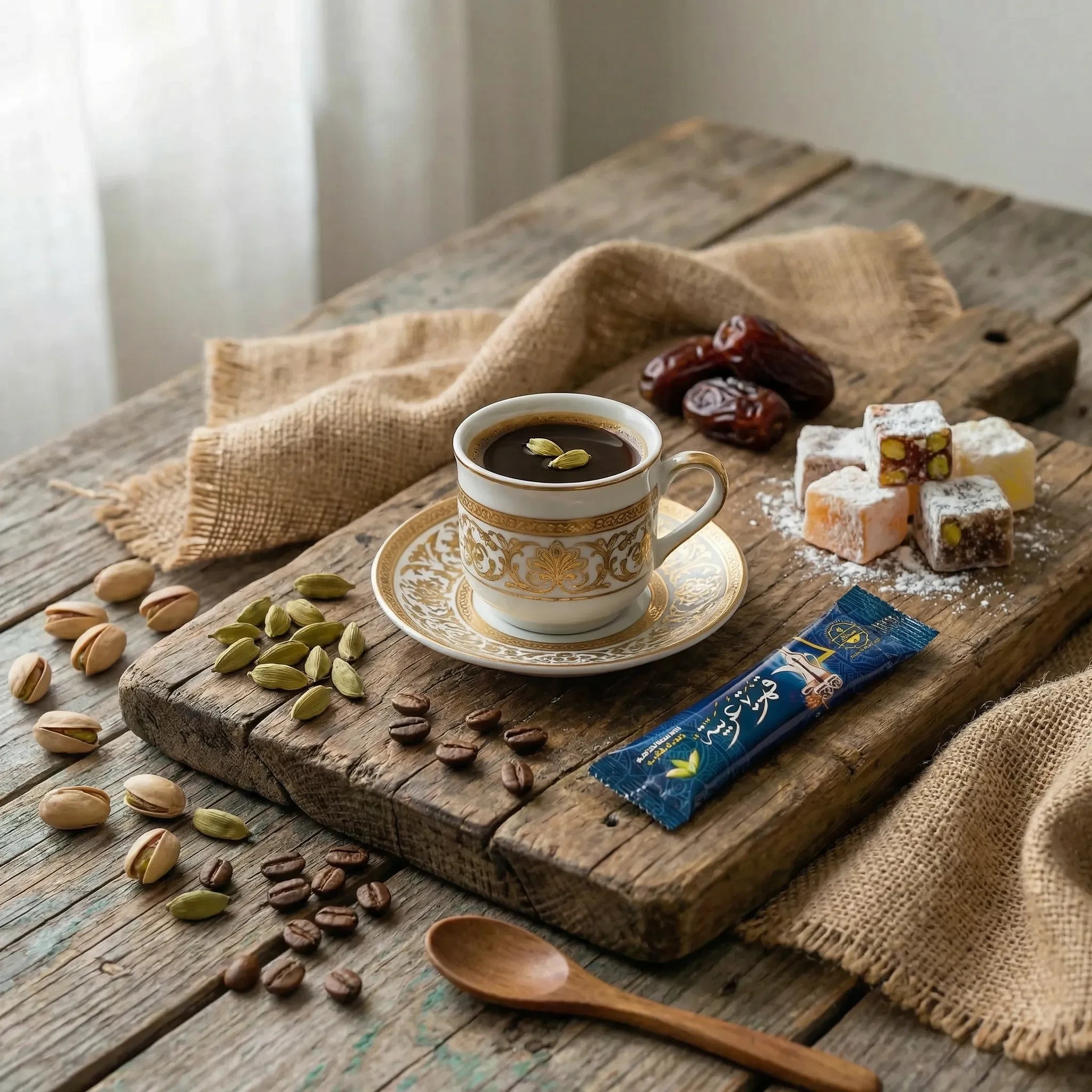 Café Árabe en Sobres Kakule Kahve – قهوة عربية