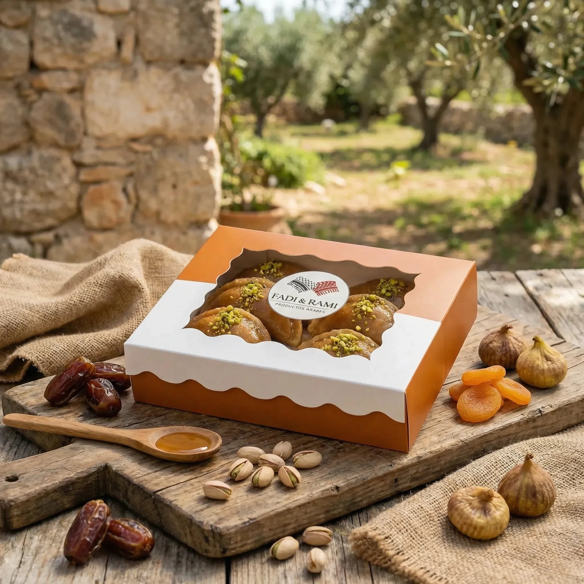 Qatayef – Crepes Árabes Rellenos con Pistacho (Pack de 6)