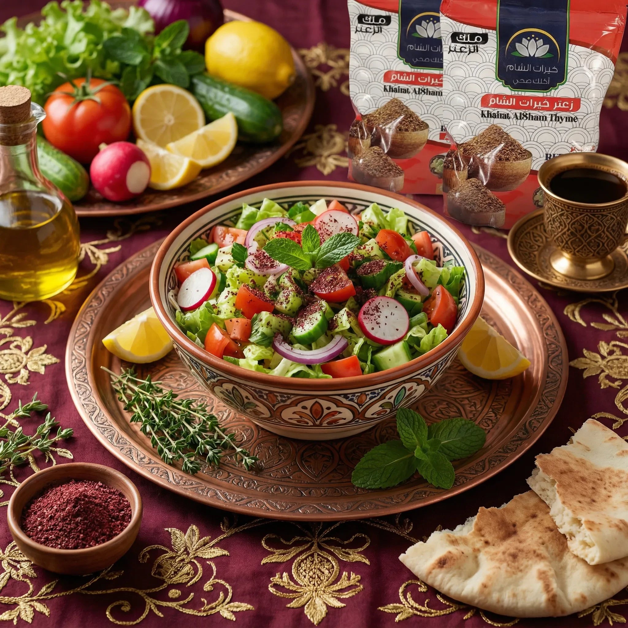 Zaatar Rojo Khairat AlSham Thyme 400g