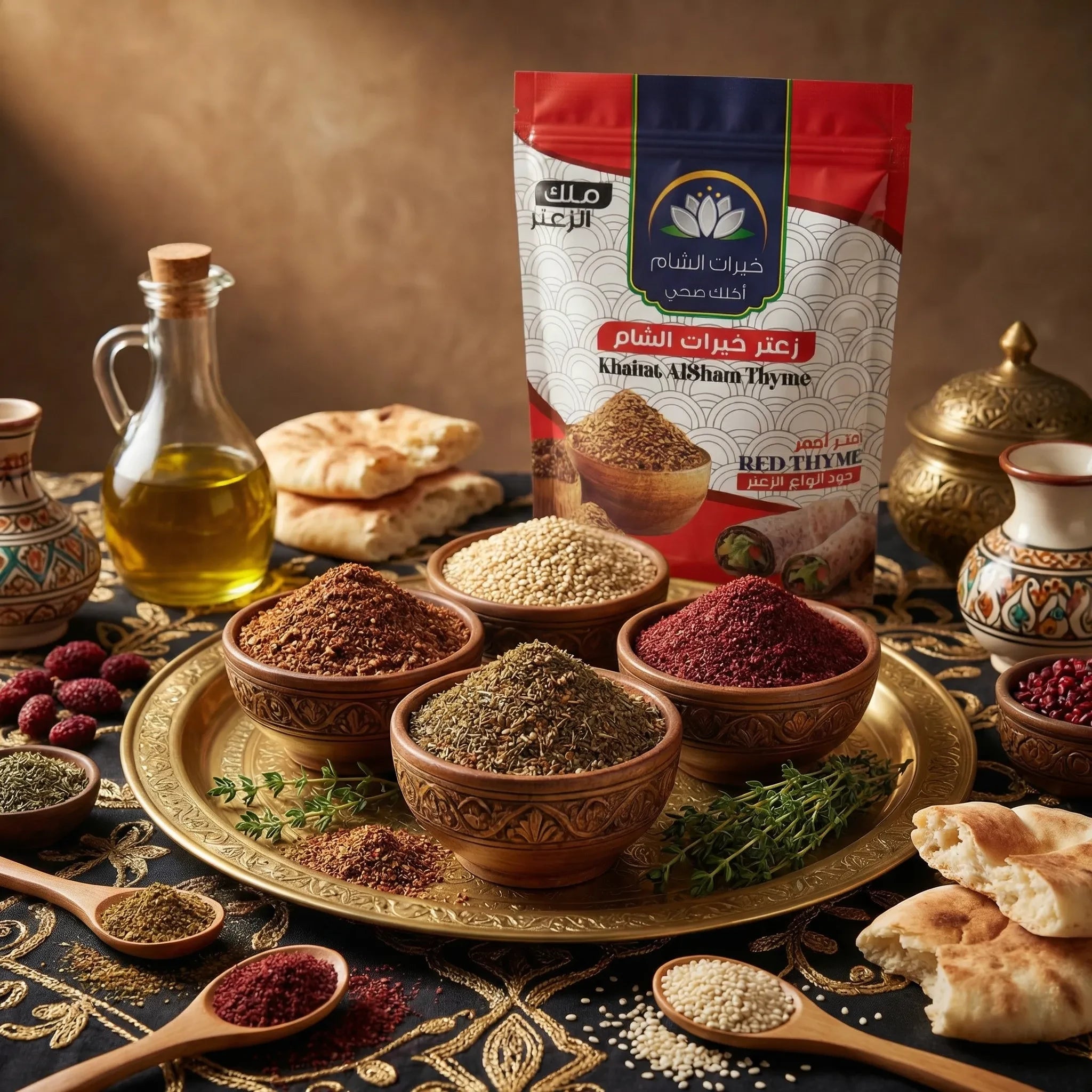 Zaatar Rojo Khairat AlSham Thyme 400g