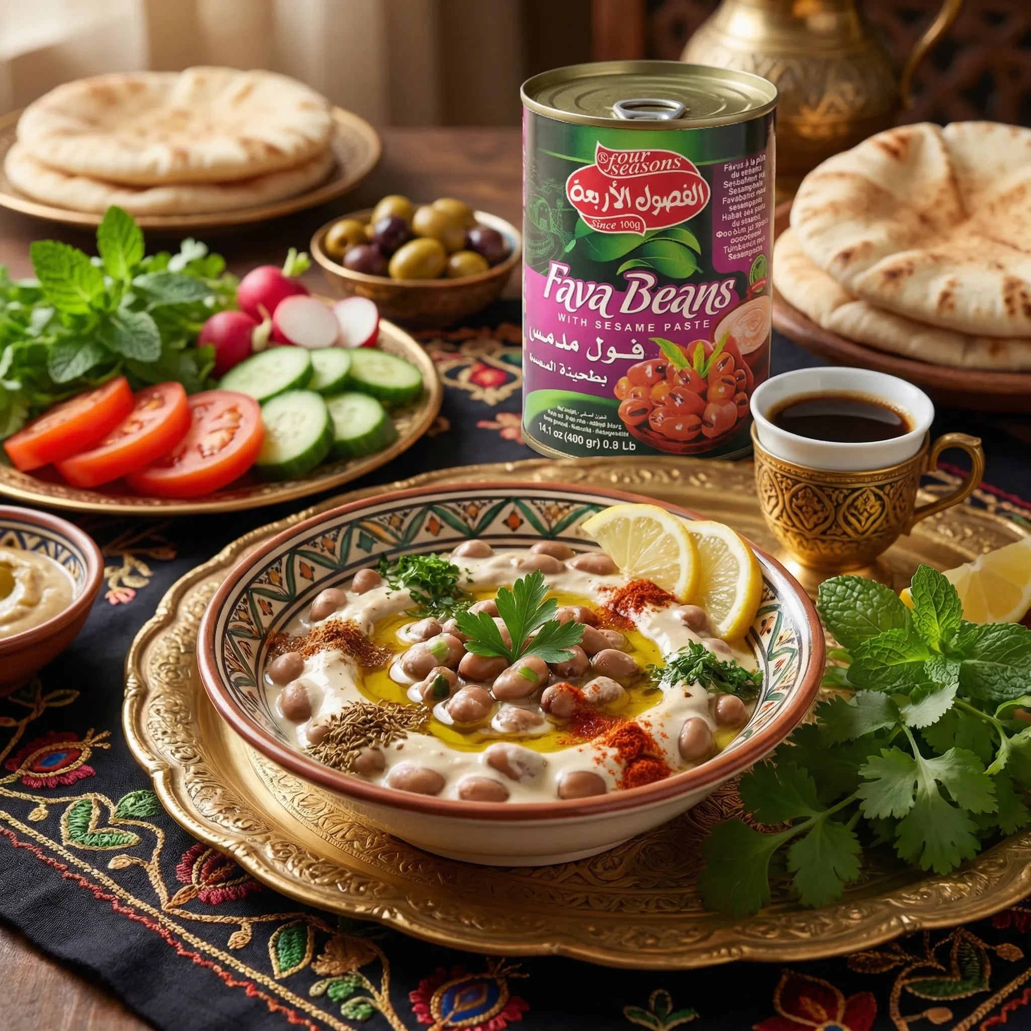 Habas Fava Beans Four Seasons 400g