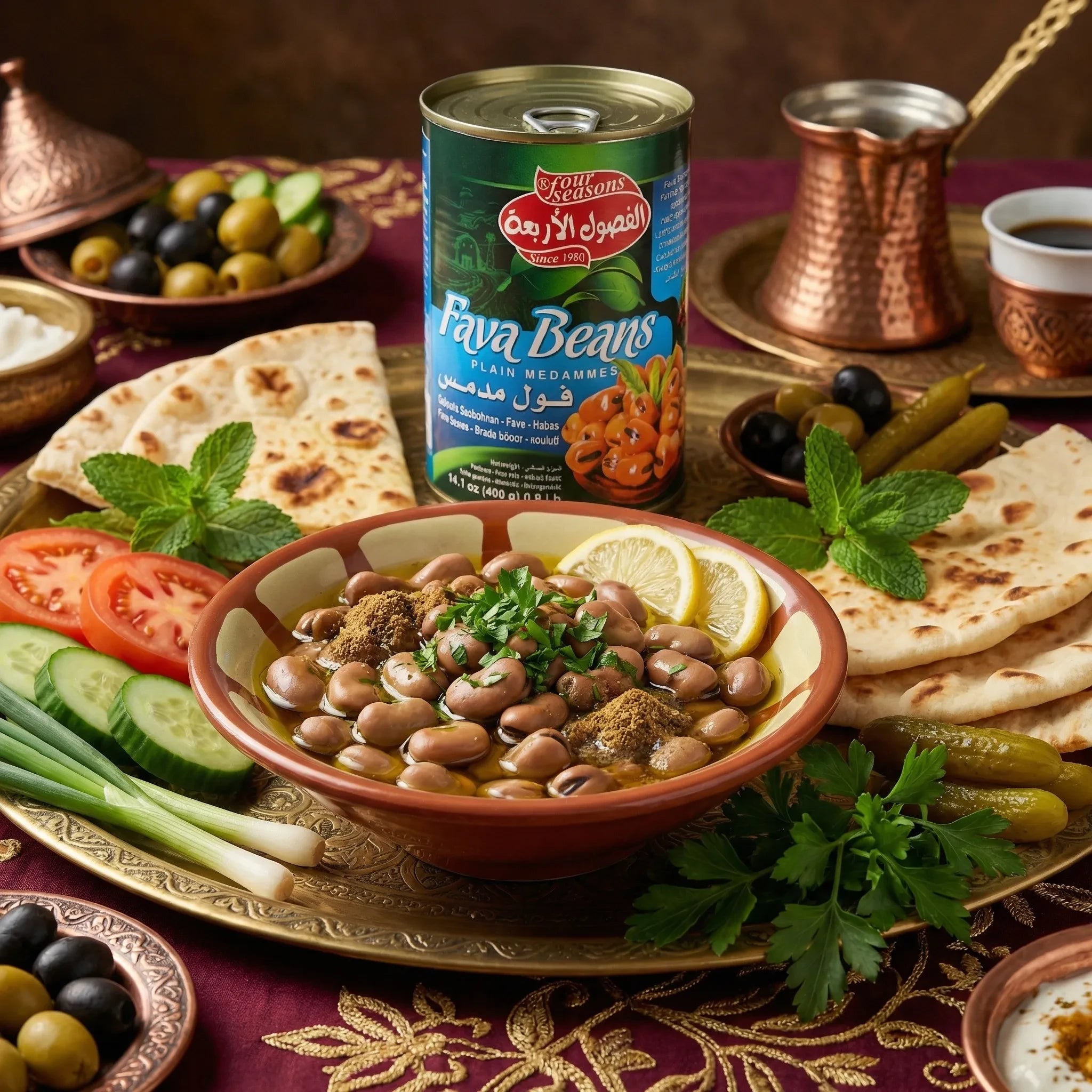 Habas Fava Beans Four Seasons 400g