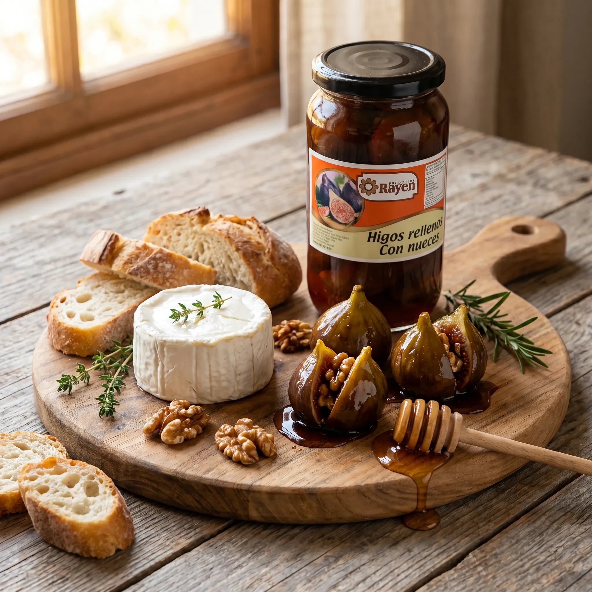 Higos Rellenos con Nueces Rayén — Conserva Artesanal