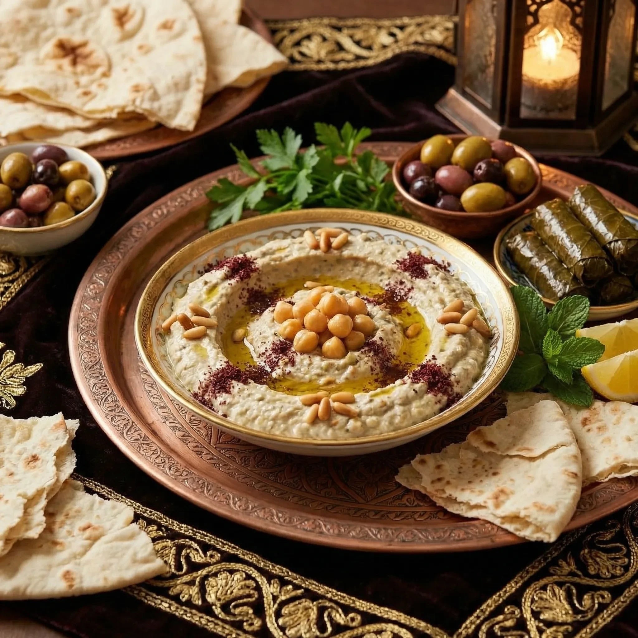 Baba Ganoush – Puré de Berenjena con Tahini Four Seasons 400g