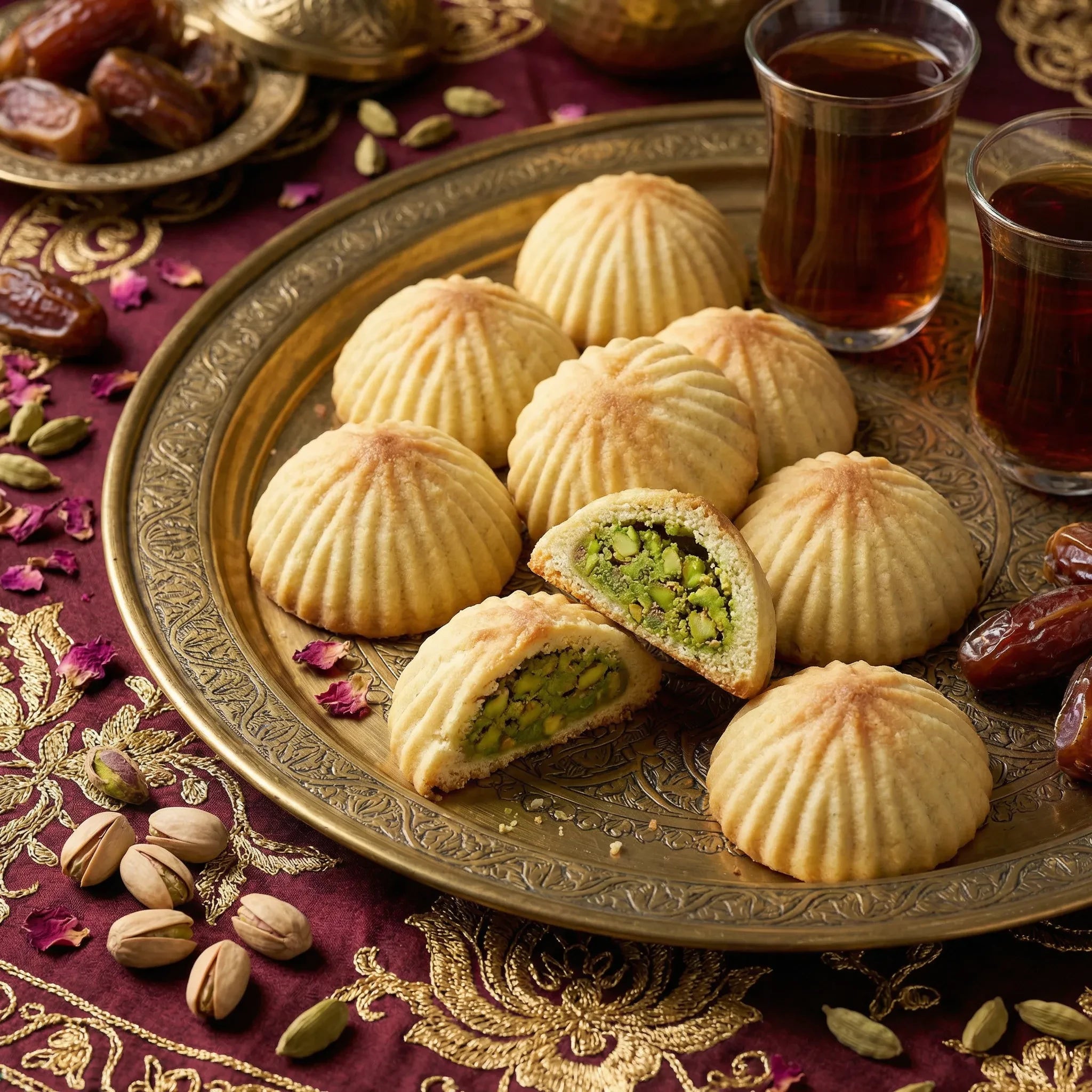 Maamoul Artesanal – Galleta Árabe Tradicional 16 unidades Fadi & Rami