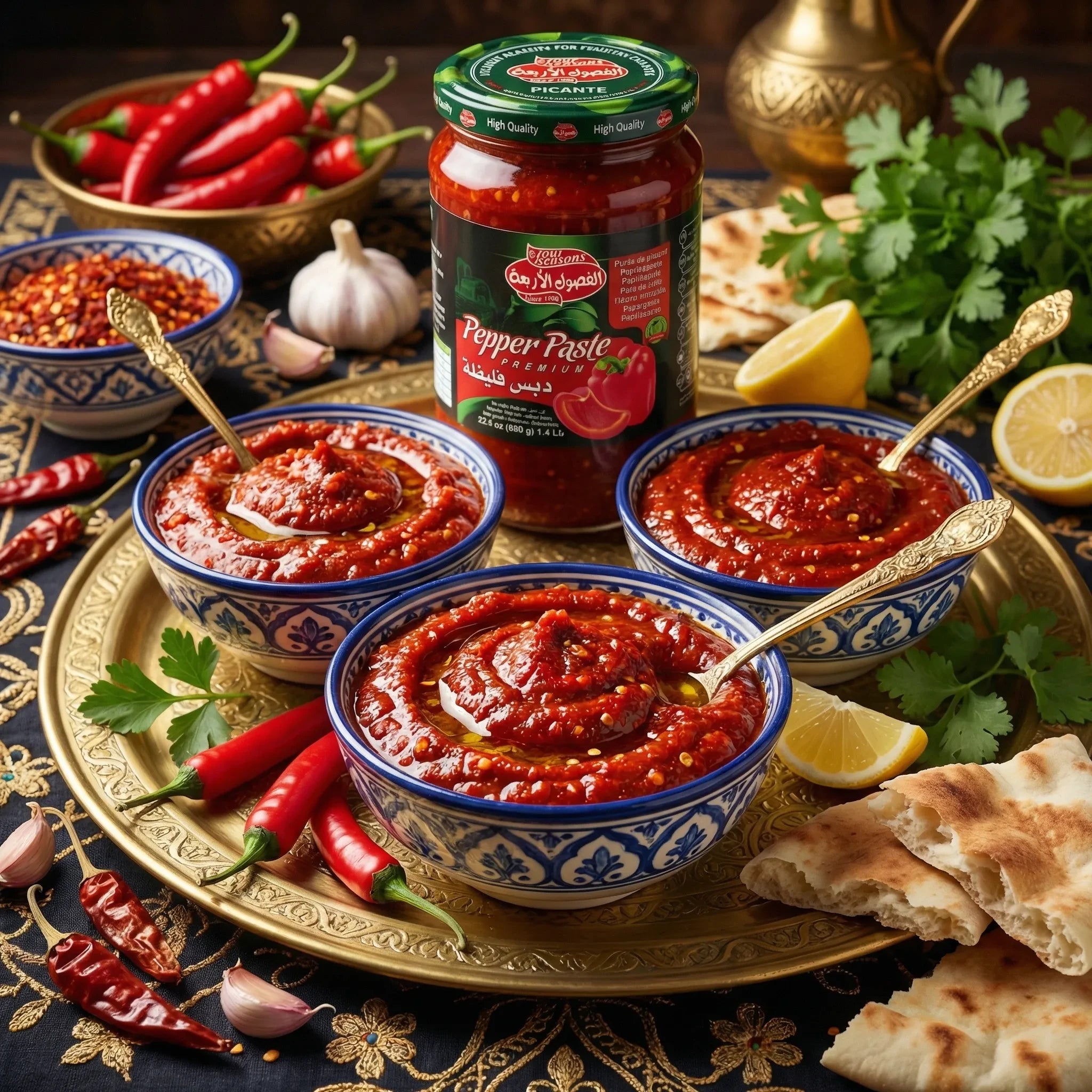 Pasta de Pimiento Premium Four Seasons 650g – Pepper Paste