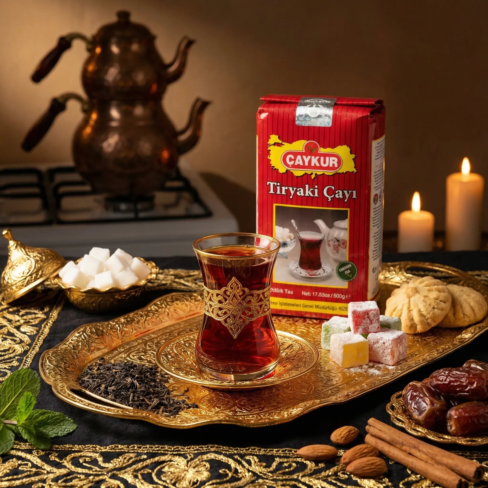 Té Negro Turco Çaykur Tiryaki 500g