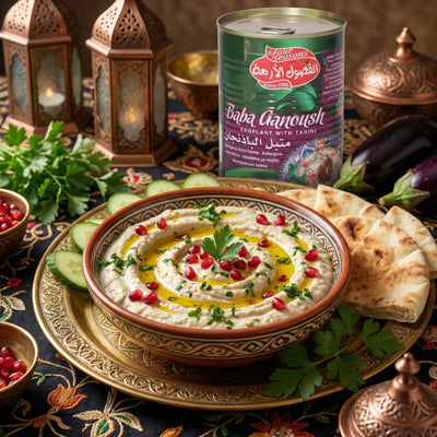 Baba Ganoush – Puré de Berenjena con Tahini Four Seasons 400g