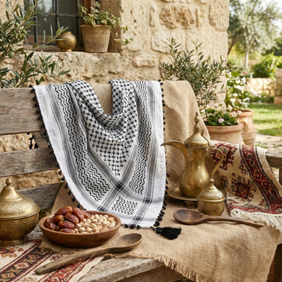 Pañuelo Kufiya (Keffiyeh) Palestina