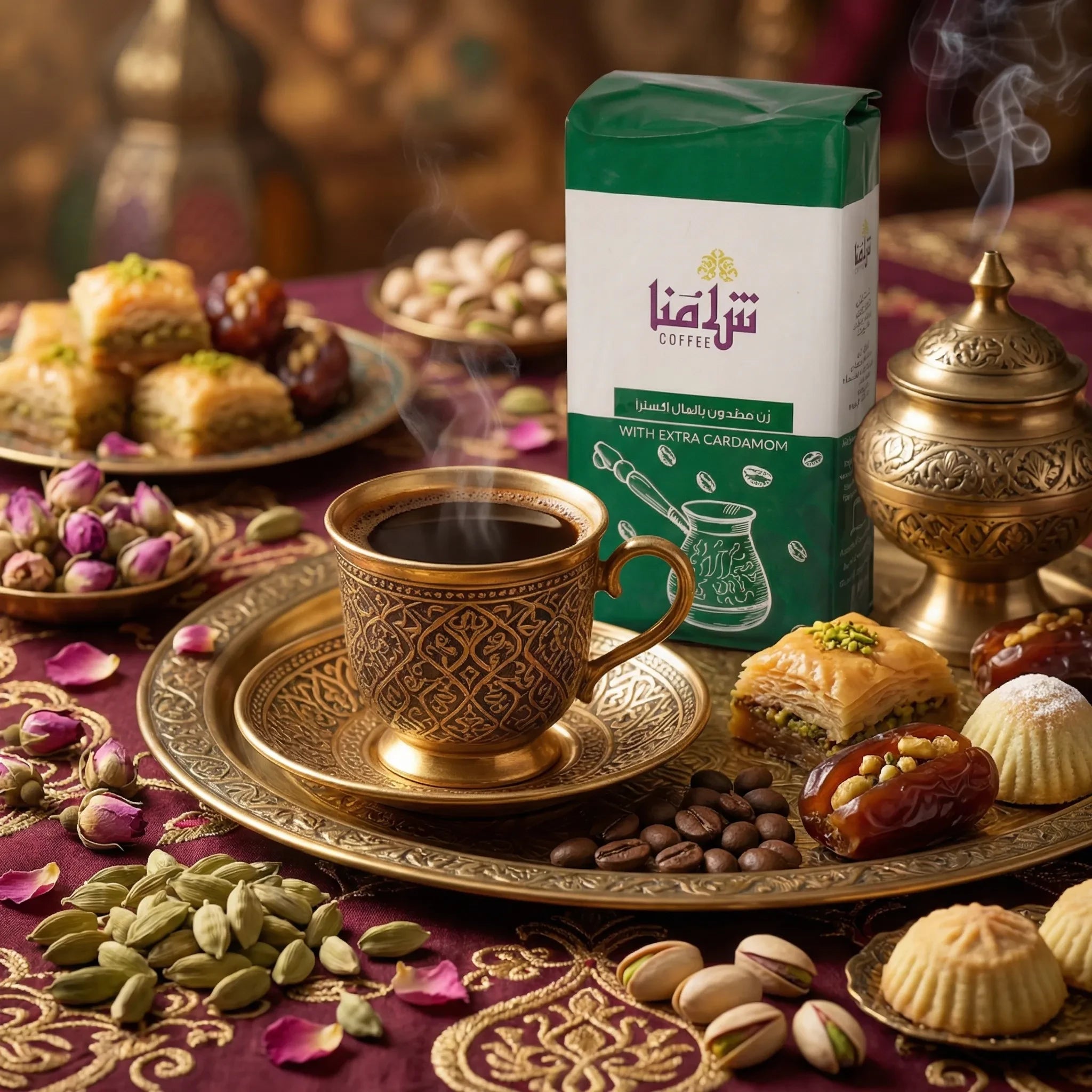 Café Árabe Molido Shammna – Coffee 200g