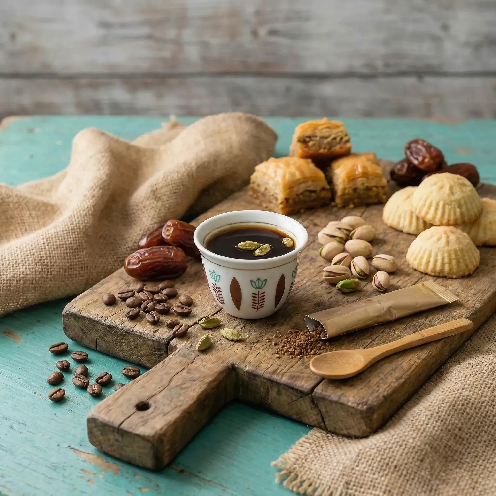 Café Árabe en Sobres Kakule Kahve – قهوة عربية