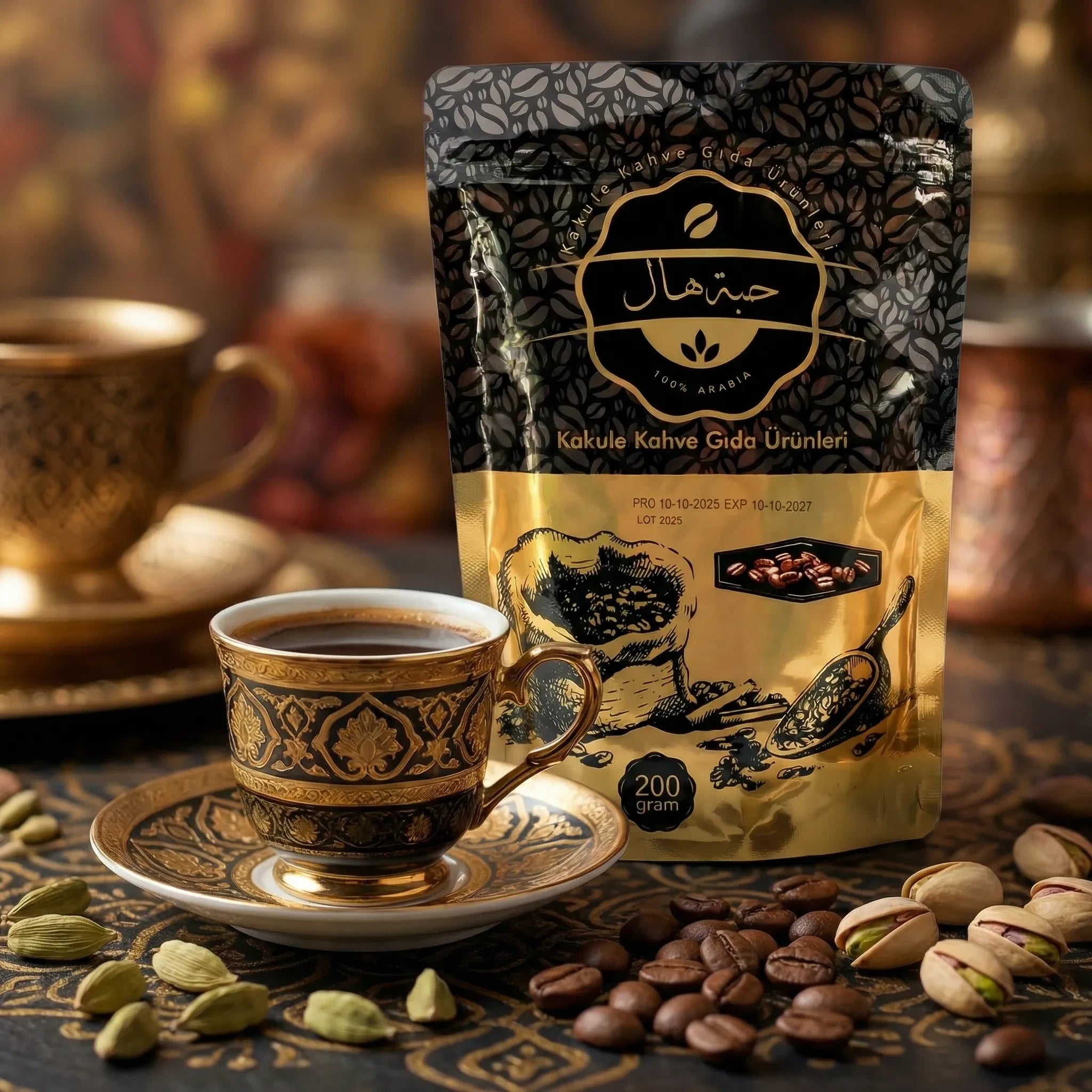 Café Árabe con Cardamomo – Kakule Kahve 200g