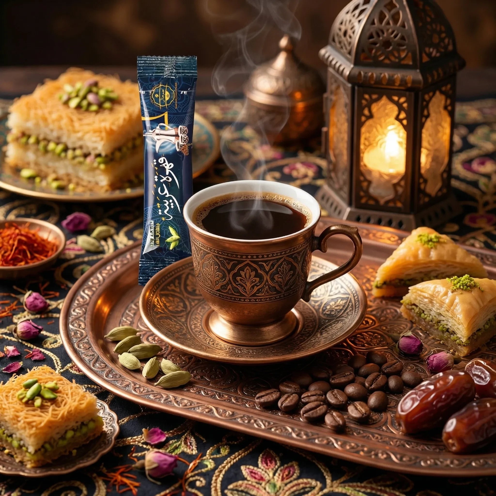 Café Árabe en Sobres Kakule Kahve – قهوة عربية