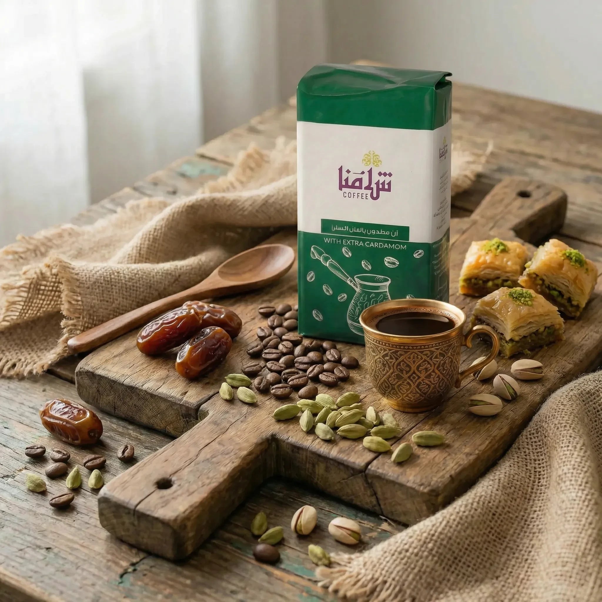 Café Árabe Molido Shammna – Coffee 200g