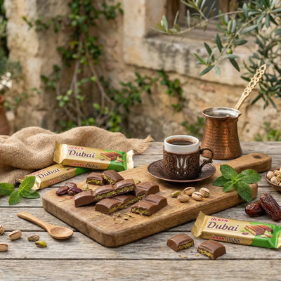 Chocolate Dubái Ülker – Kadayif con Pistacho 93g