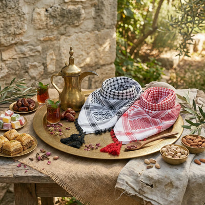 Pañuelo Kufiya (Keffiyeh) Palestina