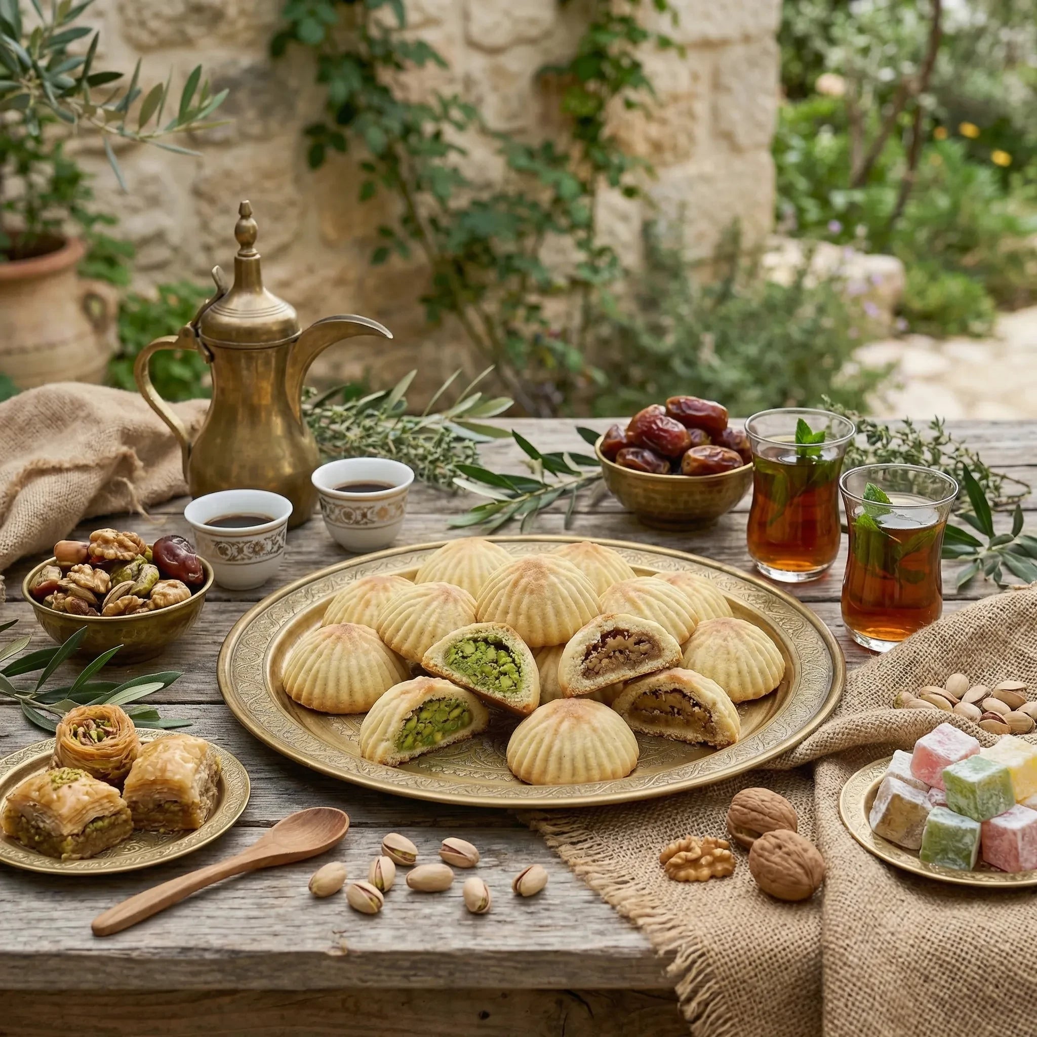 Maamoul Artesanal – Galleta Árabe Tradicional 16 unidades Fadi & Rami