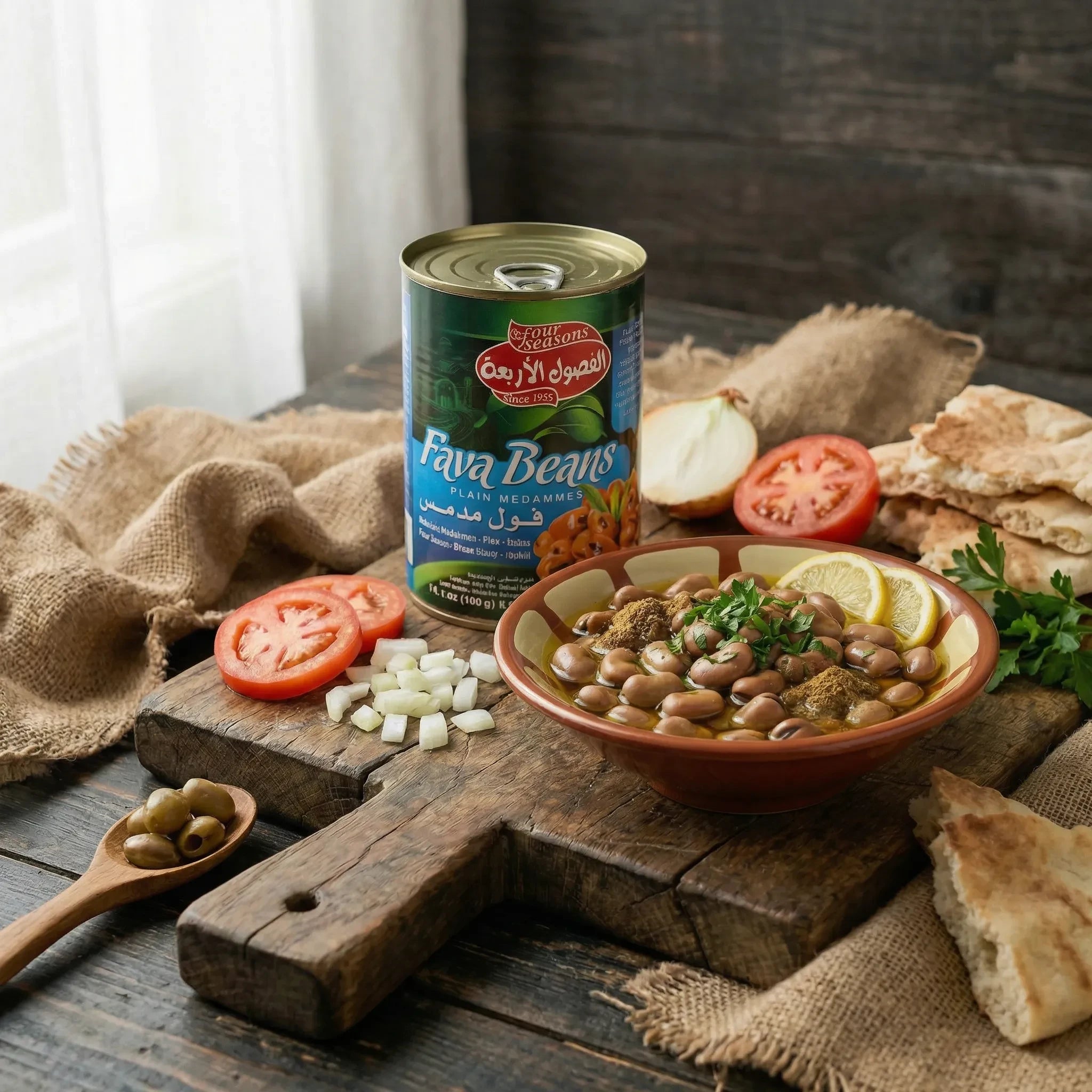 Habas Fava Beans Four Seasons 400g