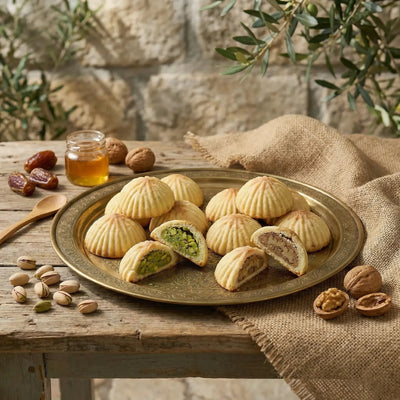 Maamoul Artesanal – Galleta Árabe Tradicional 16 unidades Fadi & Rami