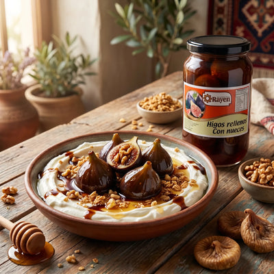 Higos Rellenos con Nueces Rayén — Conserva Artesanal