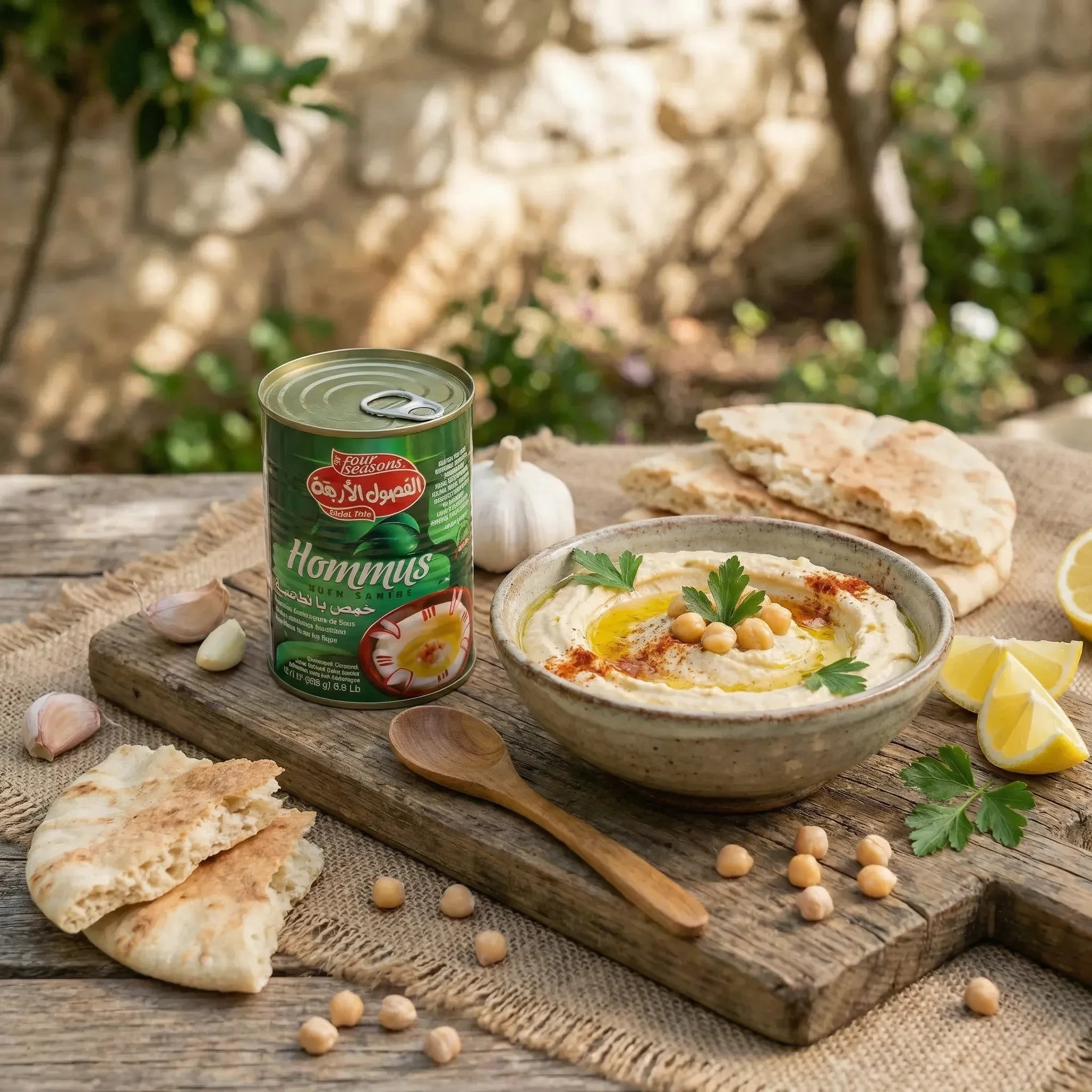 Hummus con Tahini Four Seasons 400g
