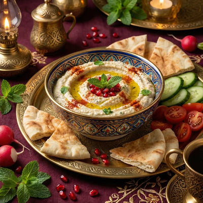 Baba Ganoush – Puré de Berenjena con Tahini Four Seasons 400g