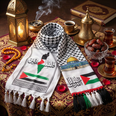 Pañuelo Kufiya (Keffiyeh) Palestina