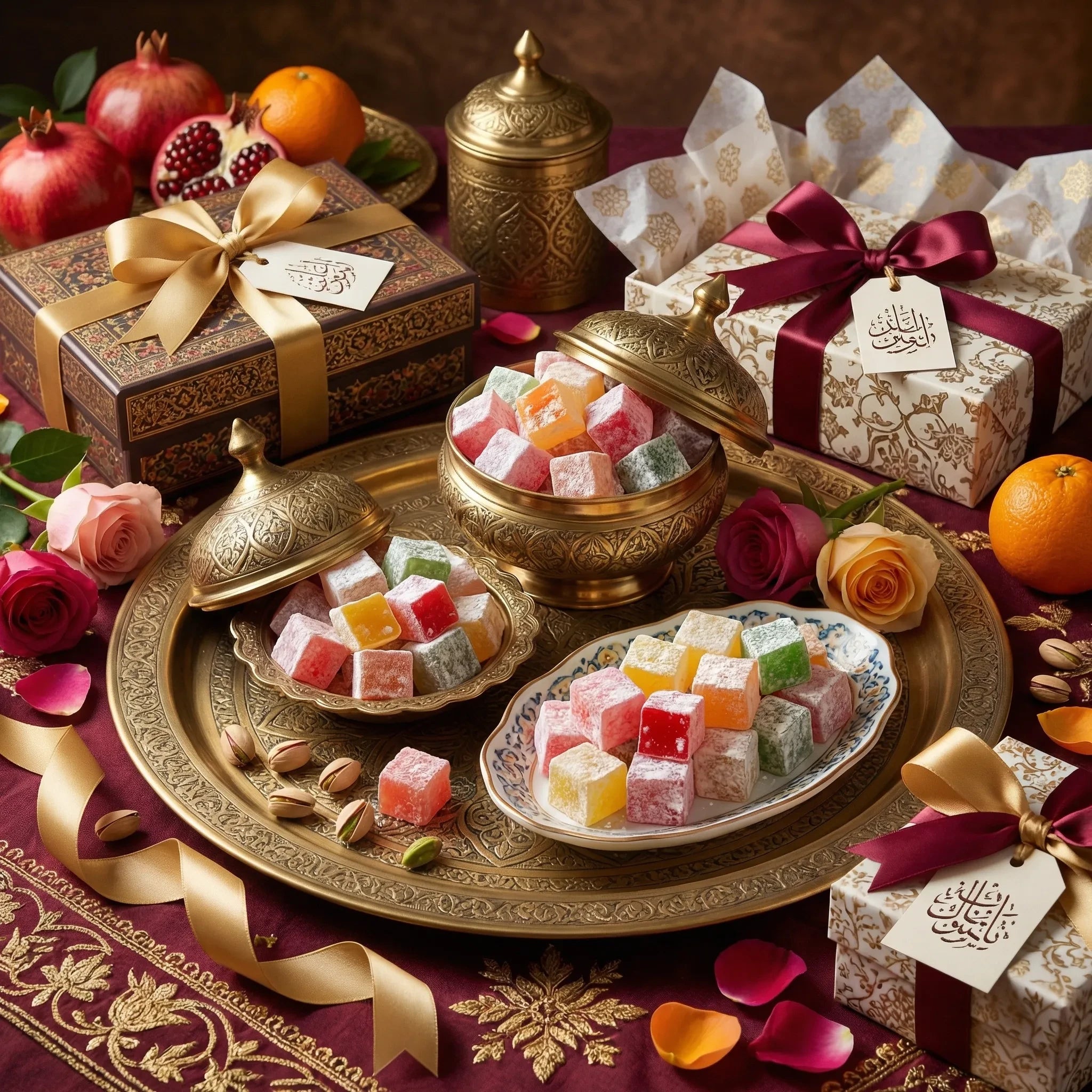 Turkish Delight Hacizade – Lokum de Frutas 250g