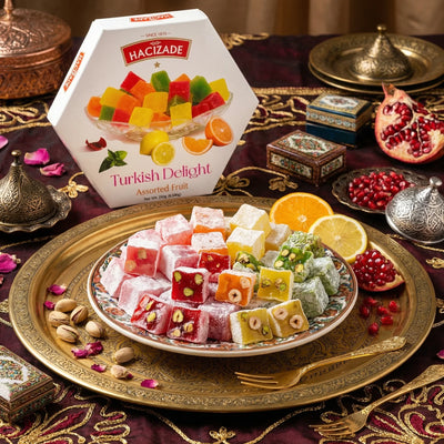 Turkish Delight Hacizade – Lokum de Frutas 250g