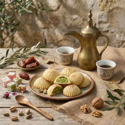 Maamoul Artesanal – Galleta Árabe Tradicional 16 unidades Fadi & Rami