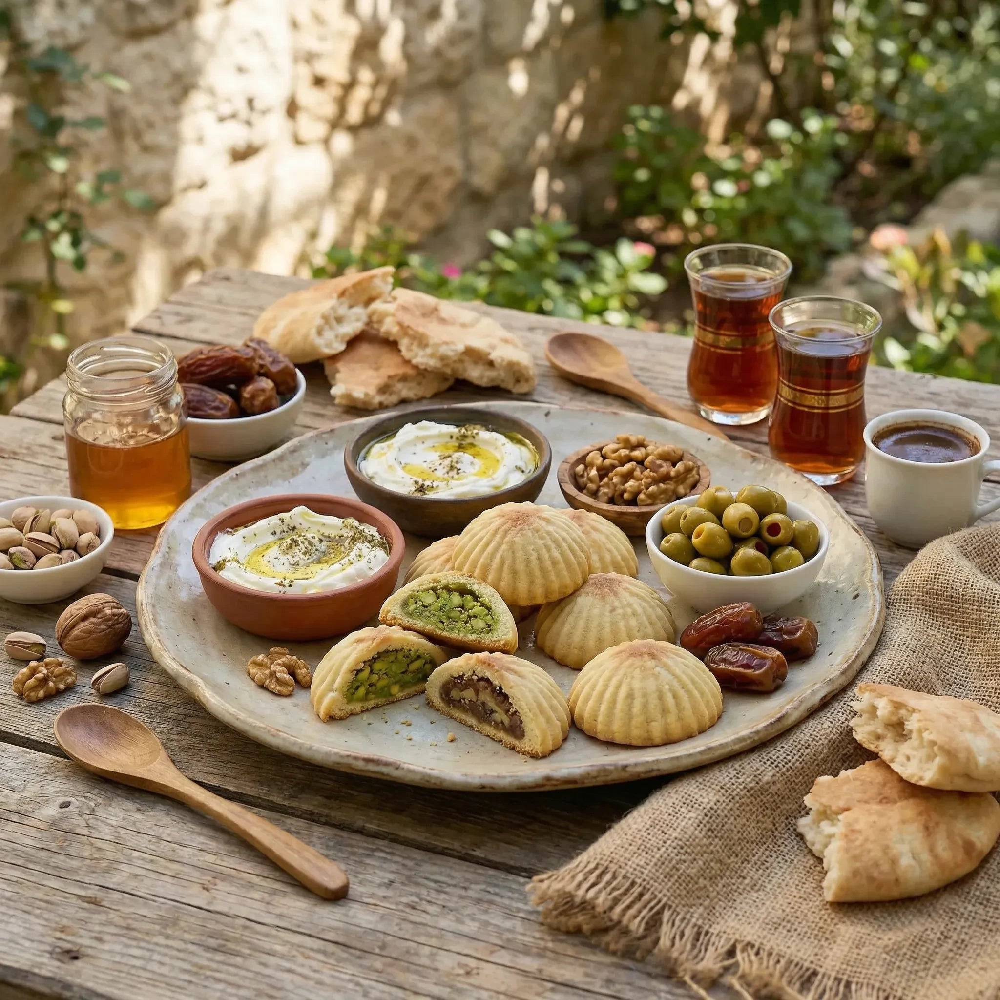 Maamoul Artesanal – Galleta Árabe Tradicional 16 unidades Fadi & Rami