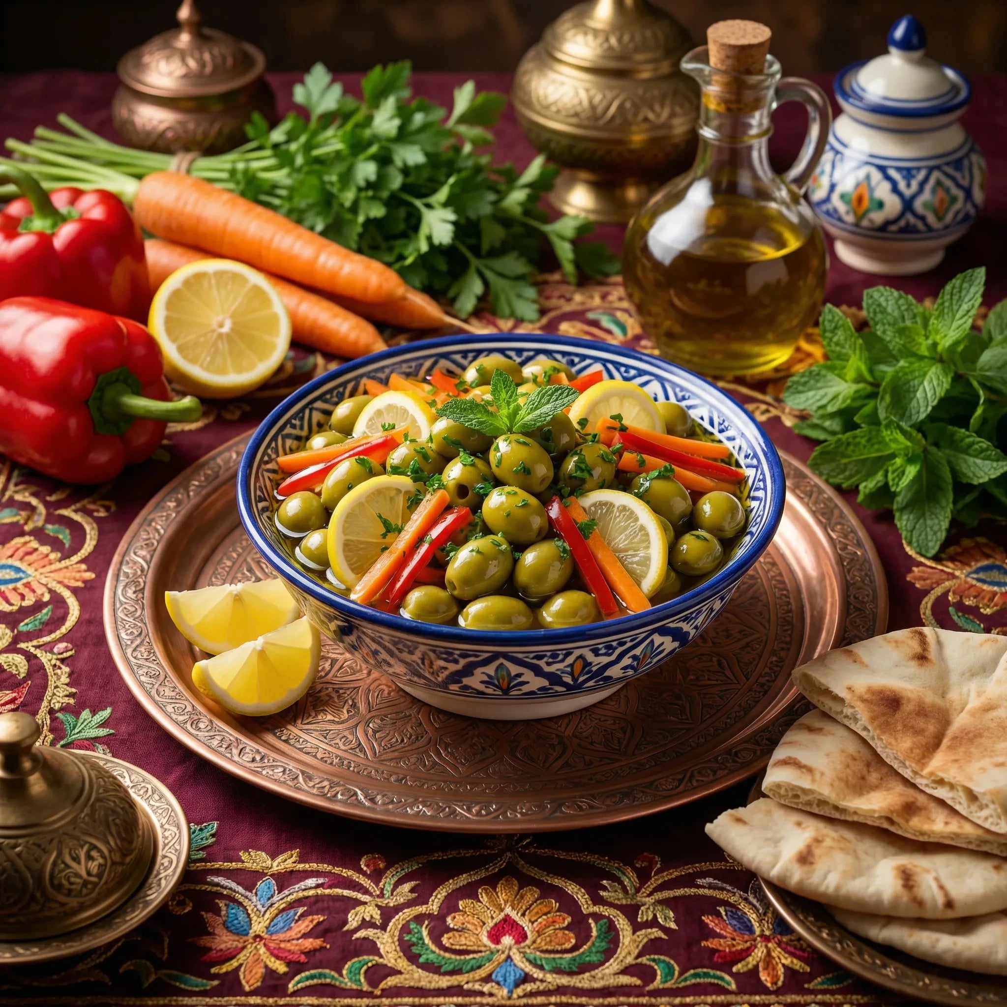 Ensalada de Aceitunas Four Seasons 650g – Olives Salad