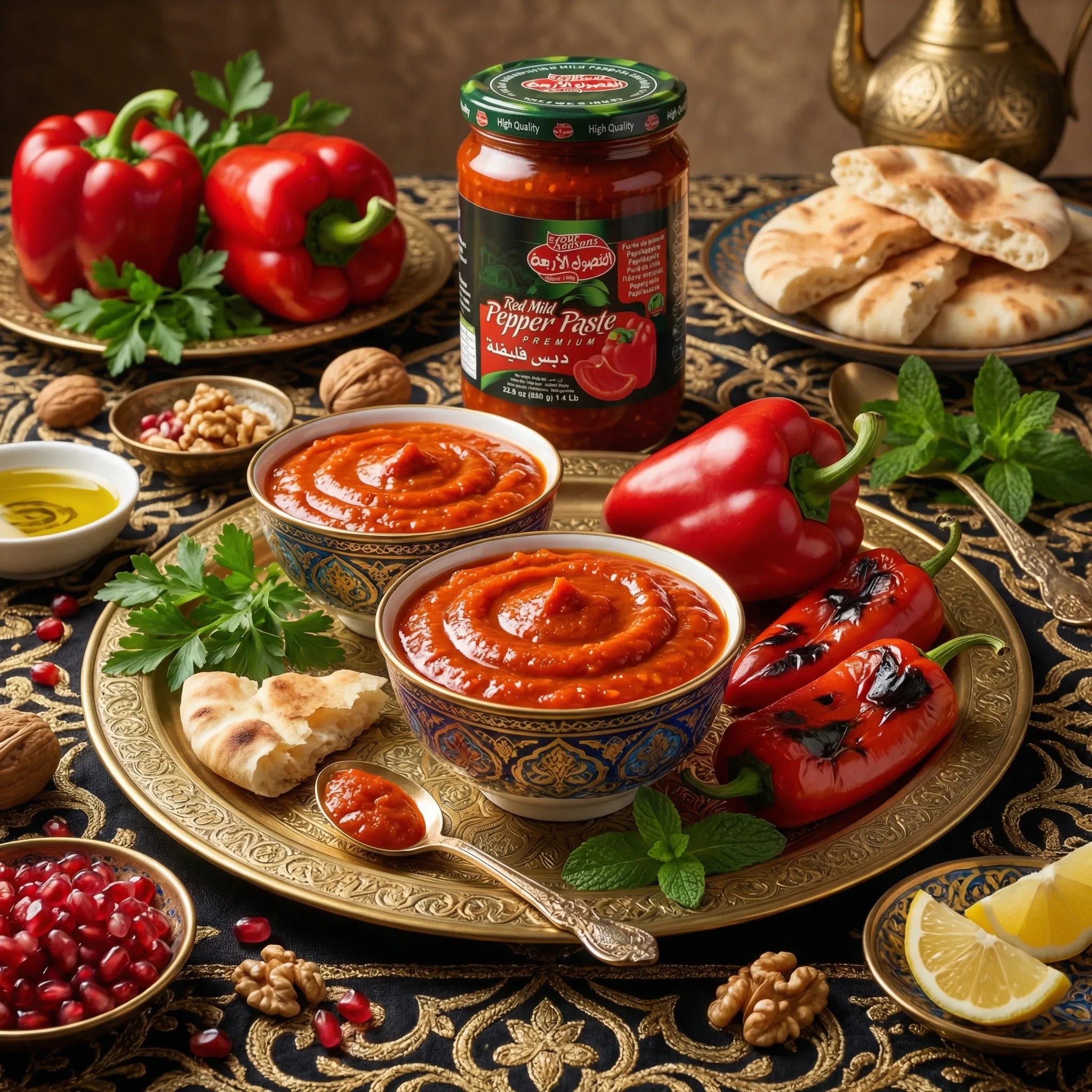 Pasta de Pimiento Premium Four Seasons 650g – Pepper Paste