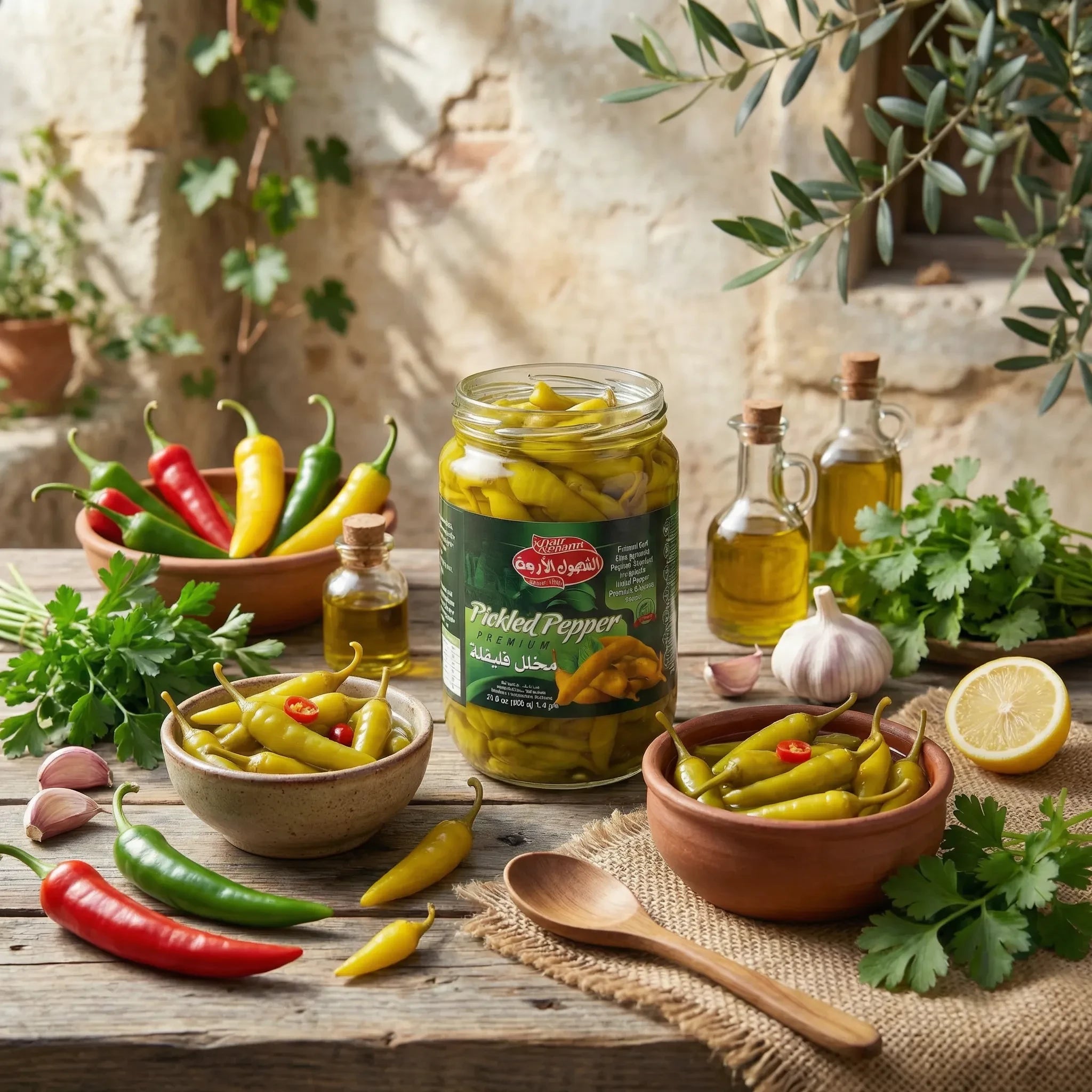 Pimientos Encurtidos Premium Four Seasons 600g – Pickled Pepper