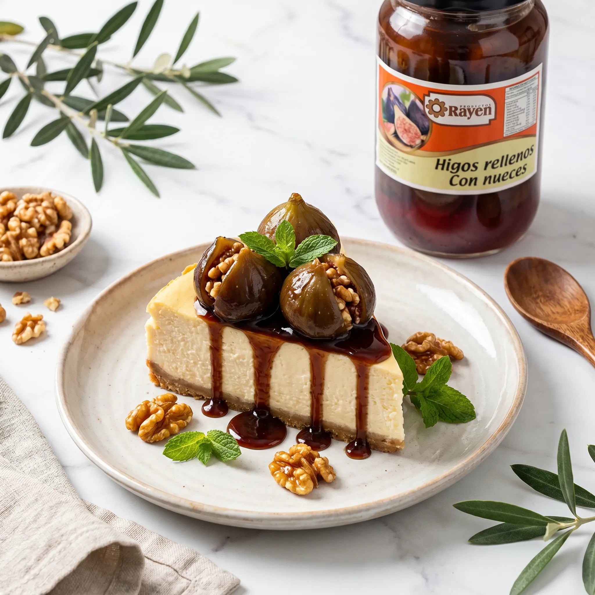 Higos Rellenos con Nueces Rayén — Conserva Artesanal