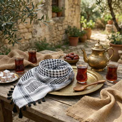 Pañuelo Kufiya (Keffiyeh) Palestina