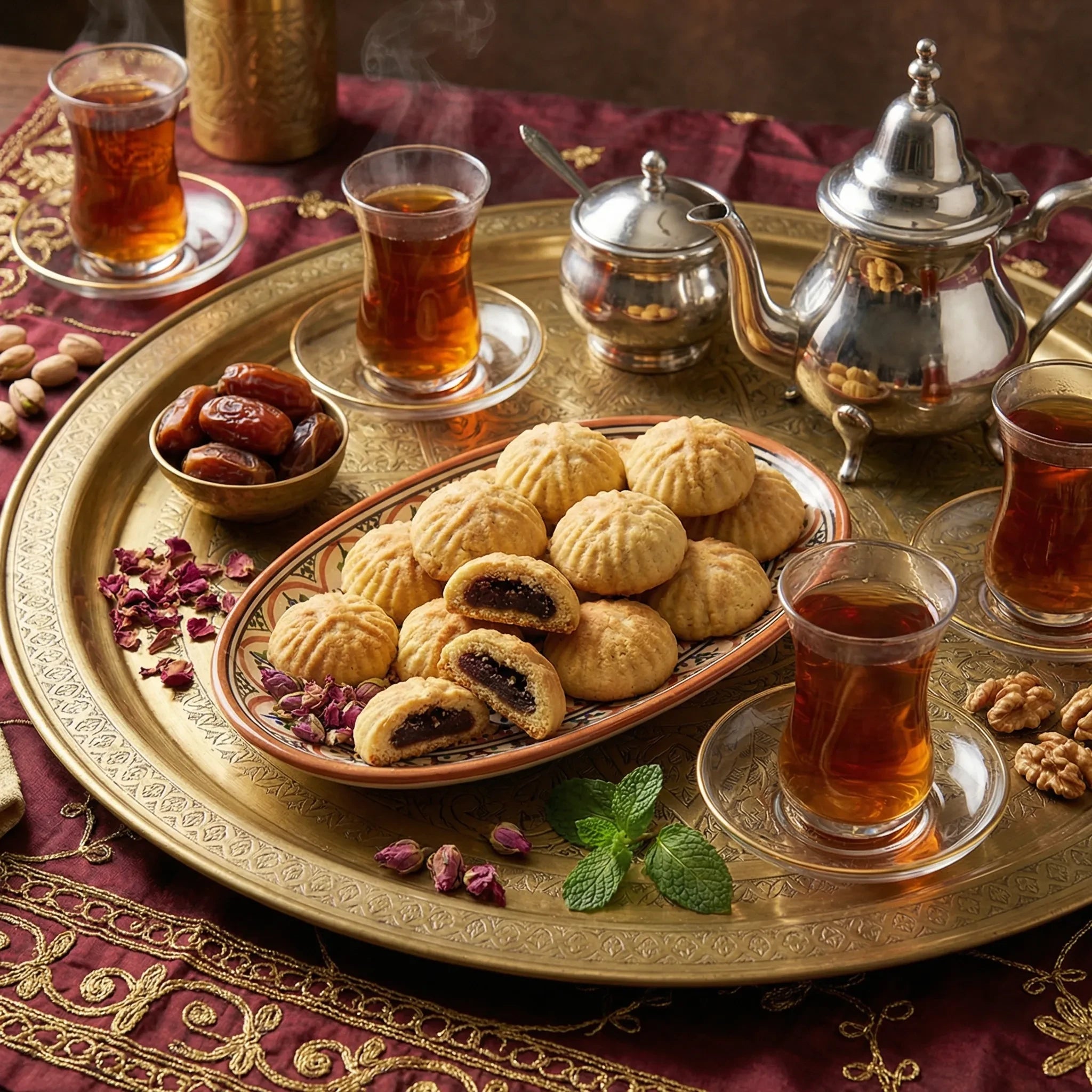 Galletas Maamaoul con Dátil Dingo – Date Maamoul 16 unidades