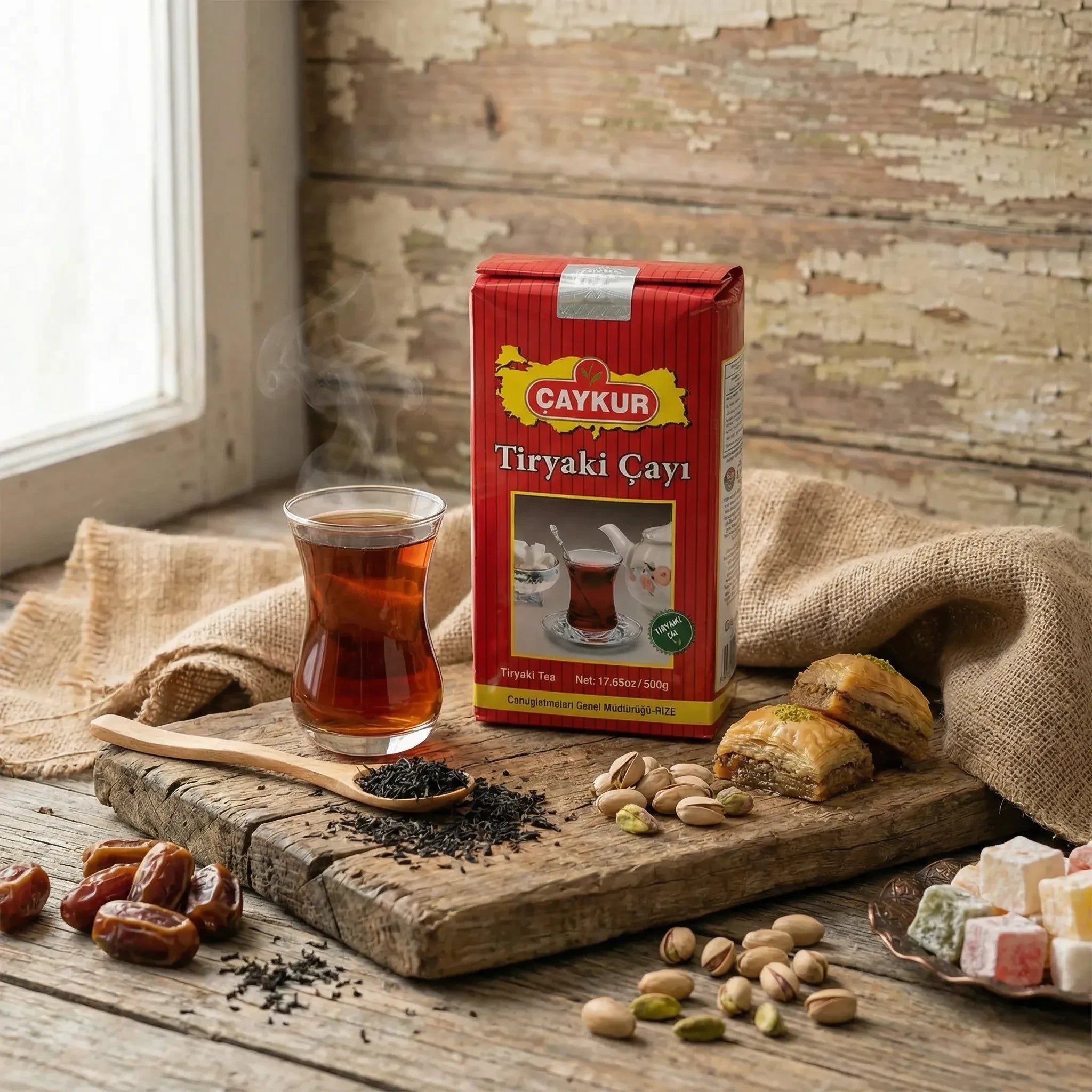 Té Negro Turco Çaykur Tiryaki 500g