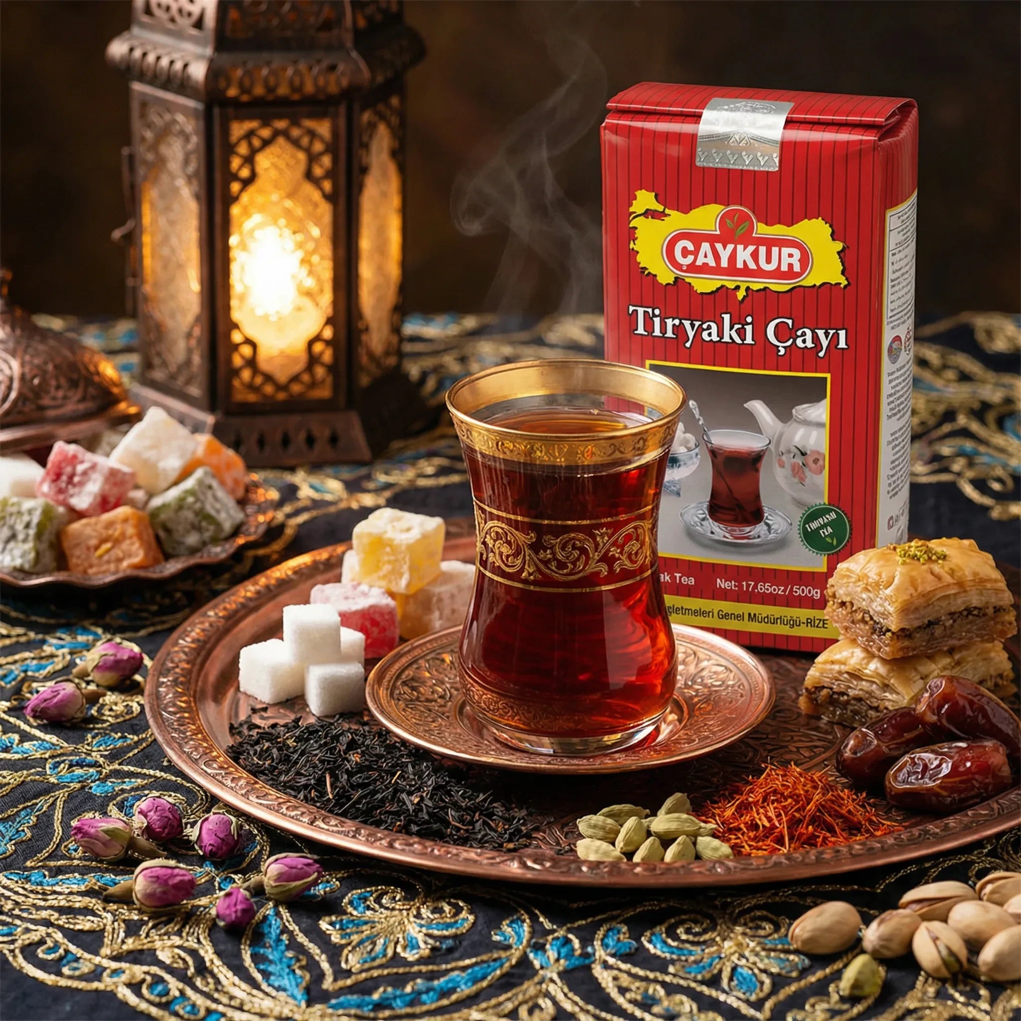 Té Negro Turco Çaykur Tiryaki 500g